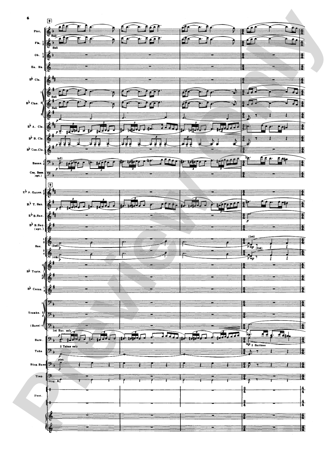 Armenian Dances, Part I: Concert Band Conductor Score & Parts