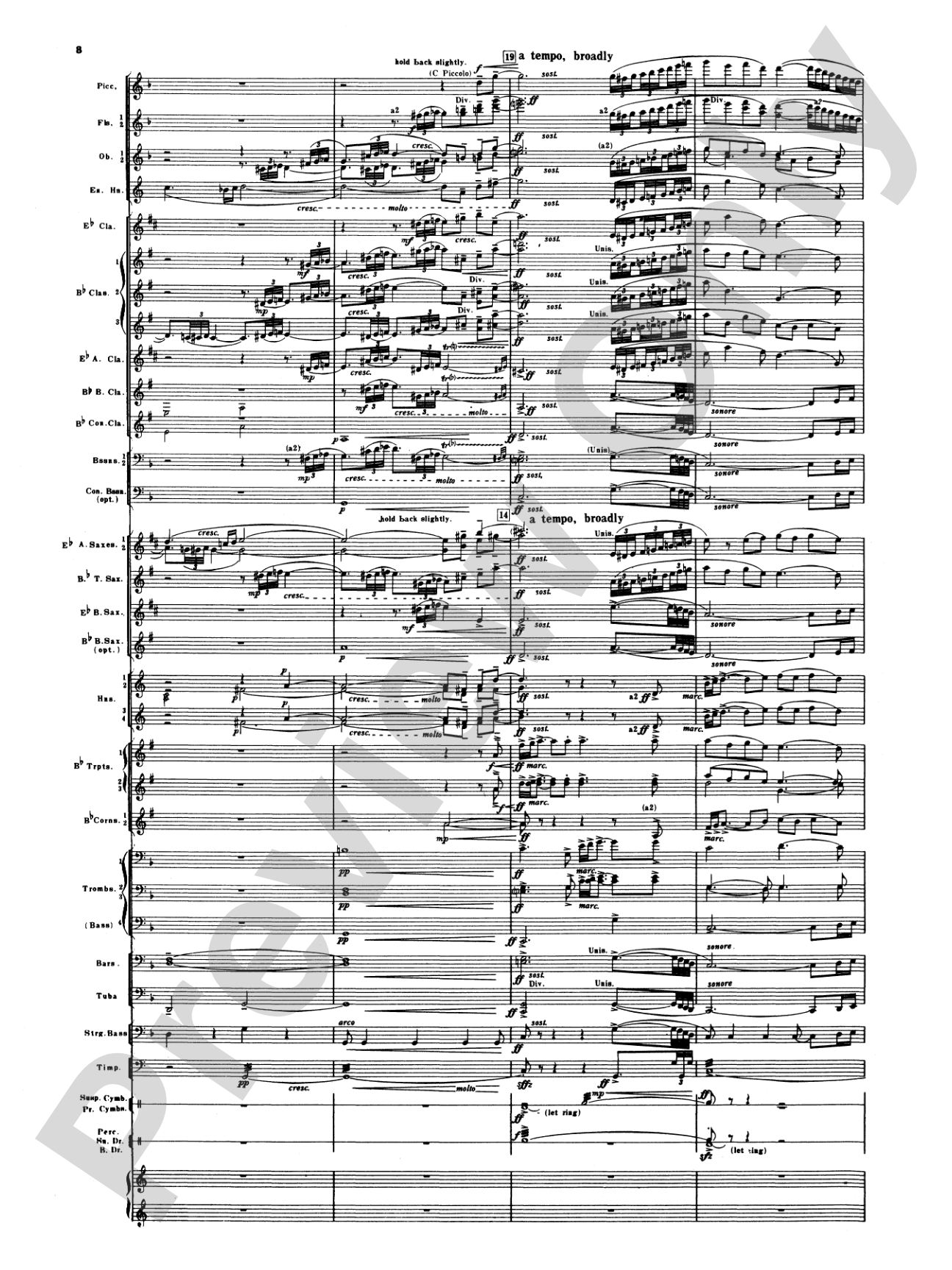 Armenian Dances, Part I: Concert Band Conductor Score & Parts