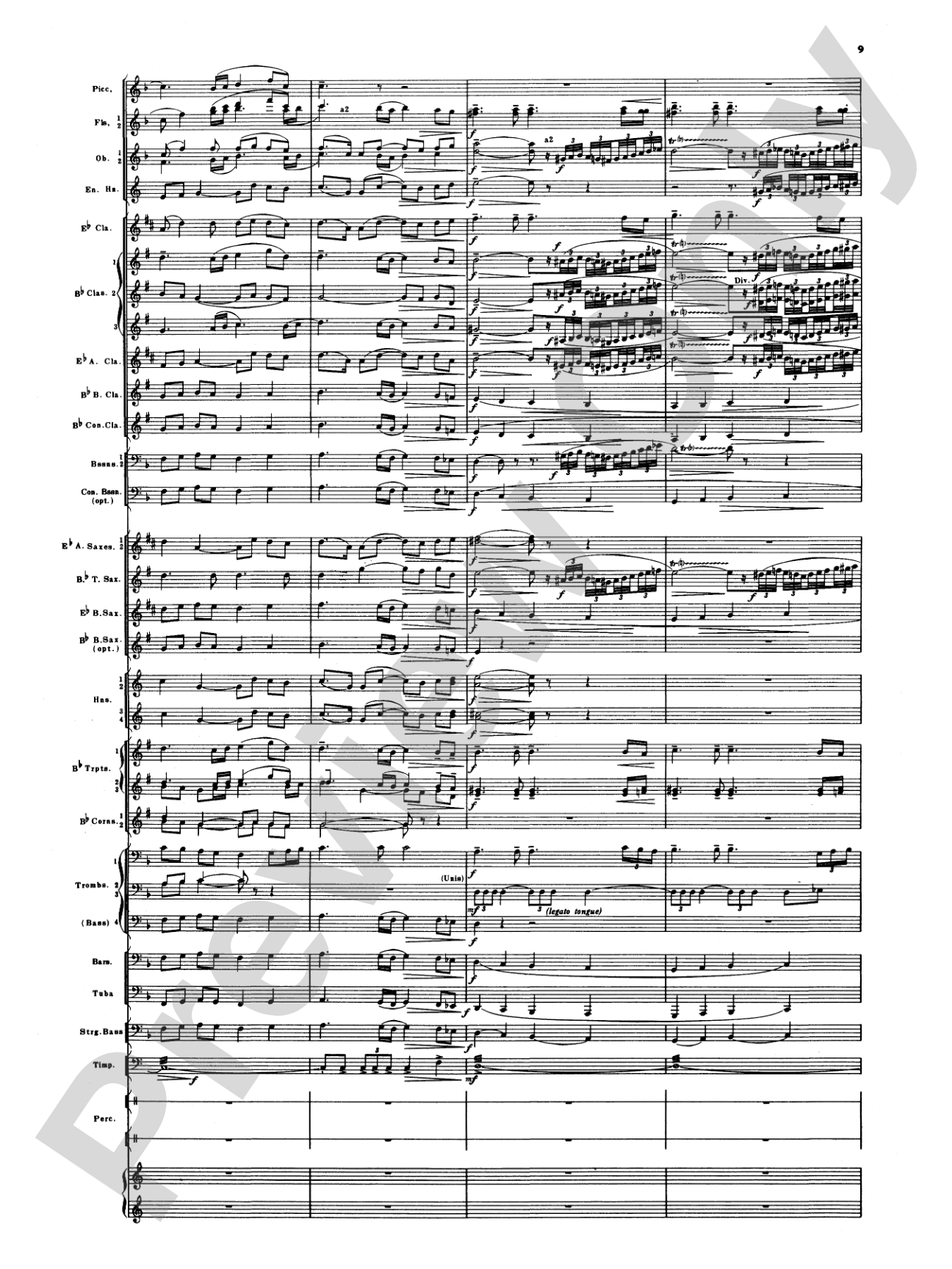 Armenian Dances, Part I: Concert Band Conductor Score & Parts