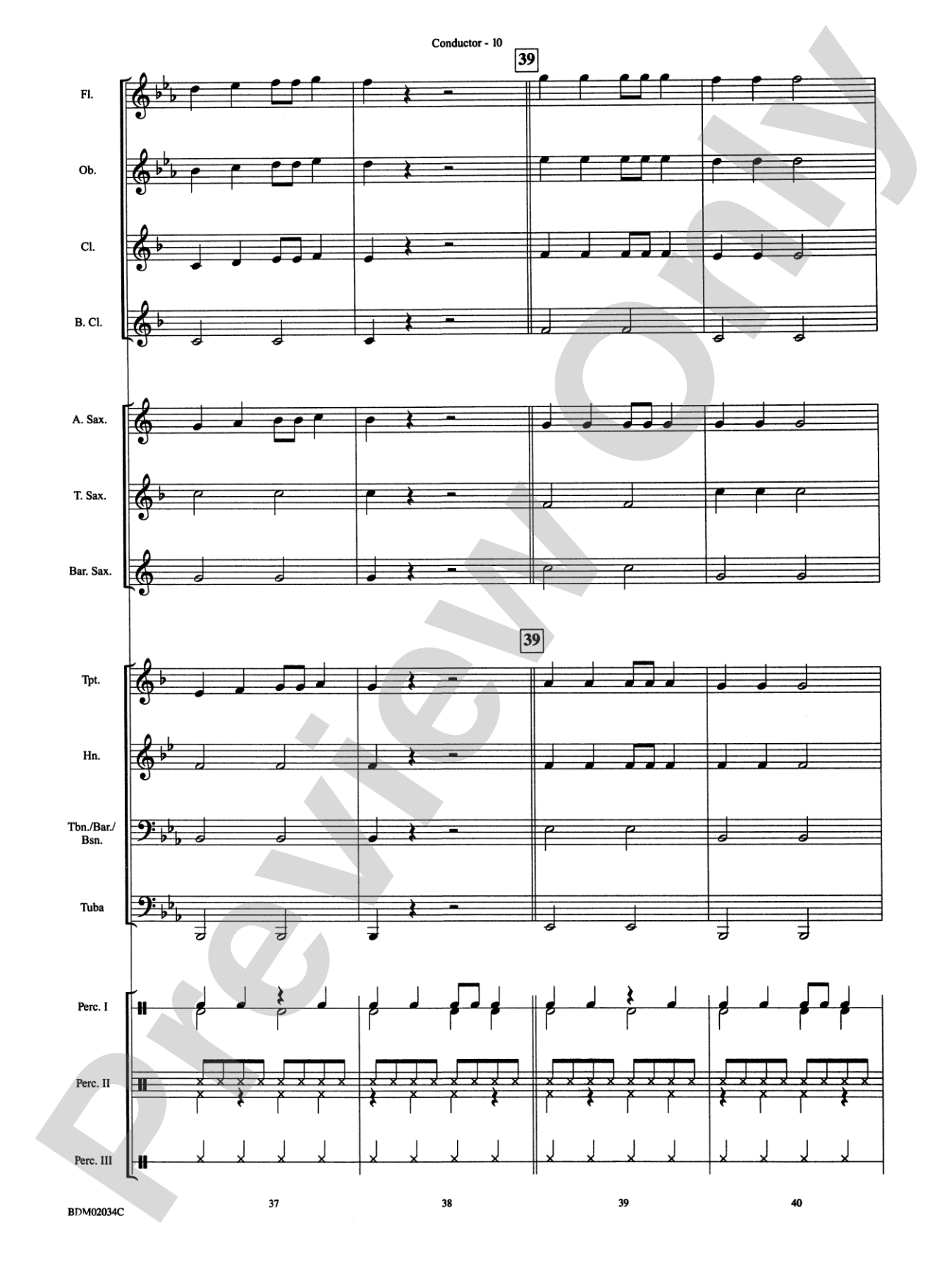 St. Nick Salsa: Concert Band Conductor Score & Parts