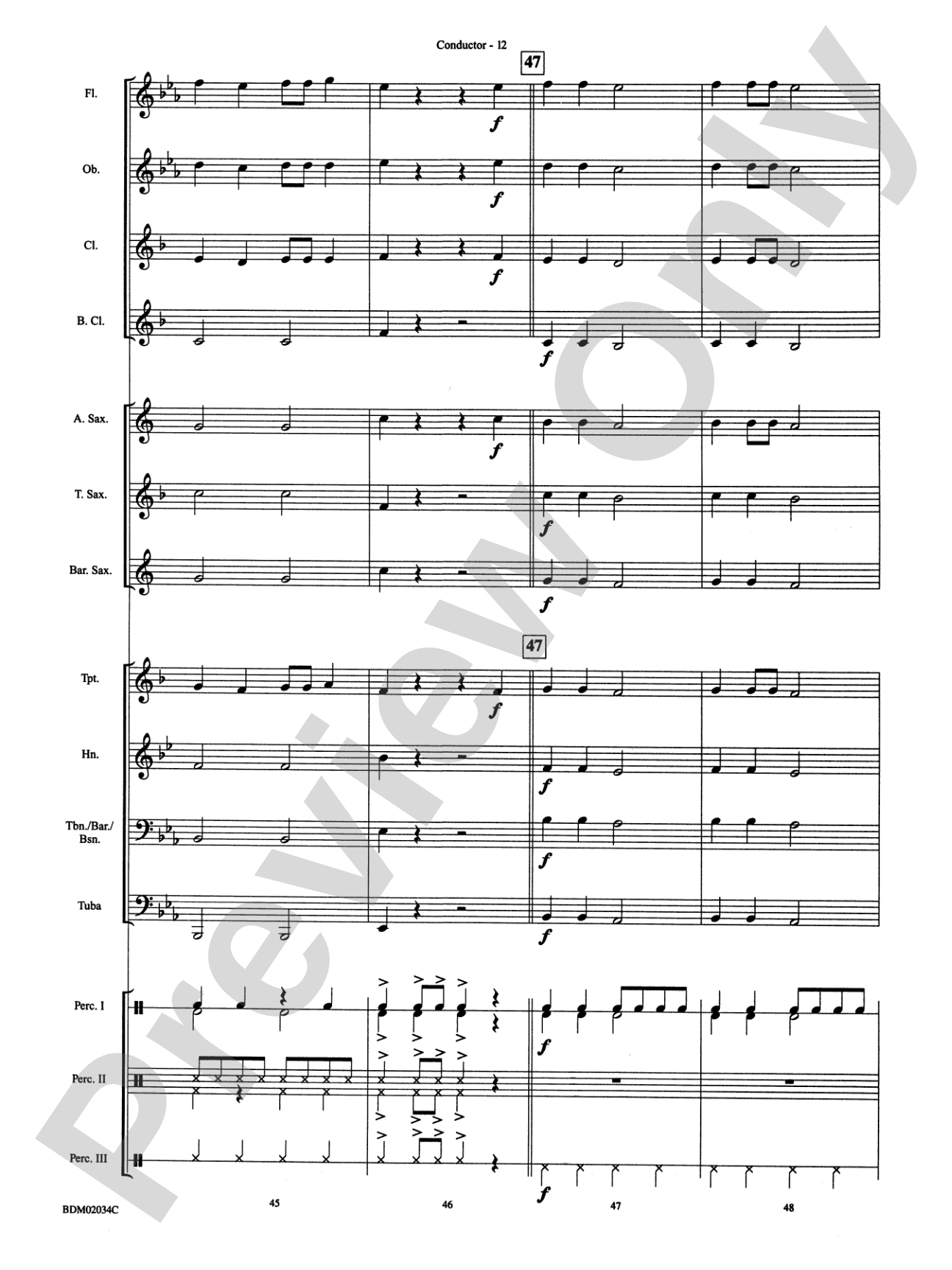 St. Nick Salsa: Concert Band Conductor Score & Parts