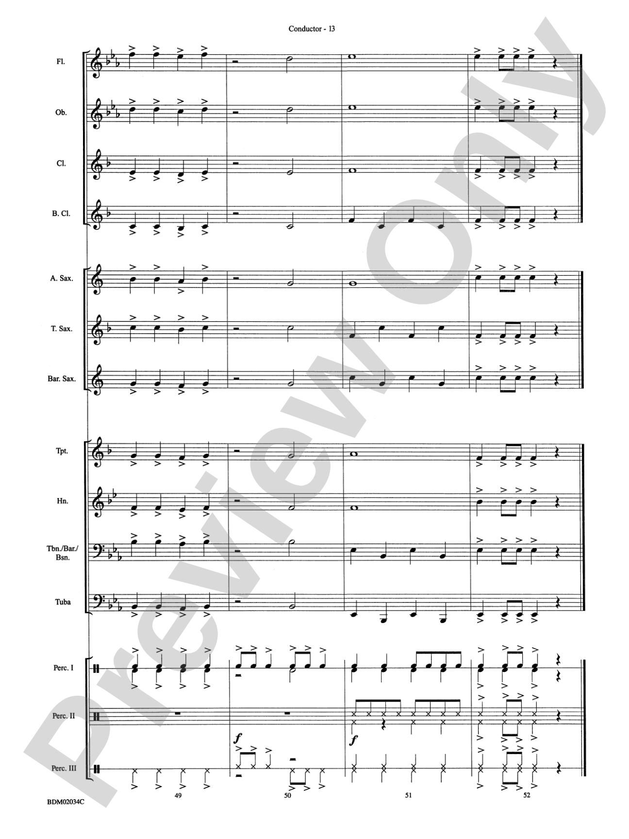 St. Nick Salsa: Concert Band Conductor Score & Parts