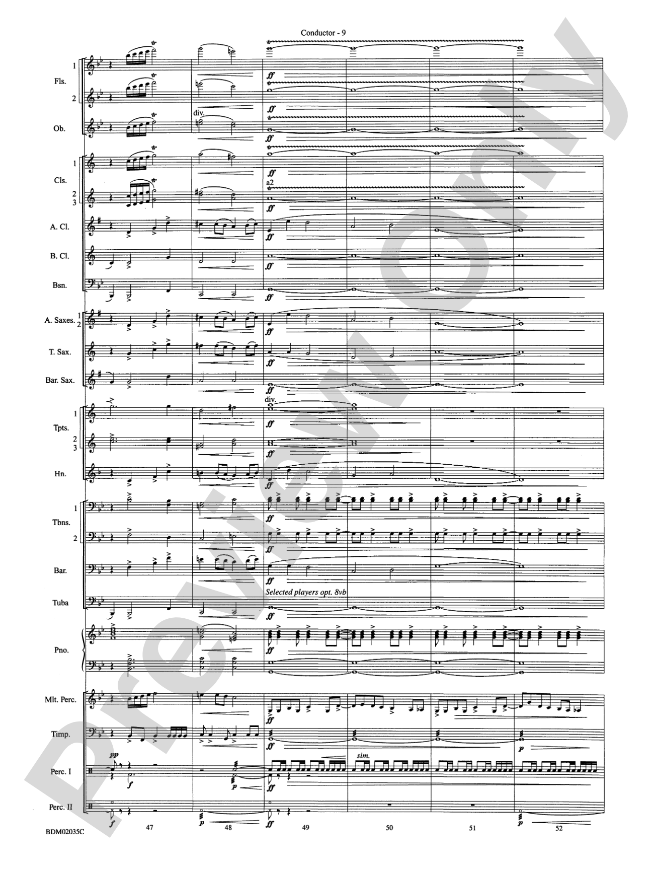 The Star of Dreams: Concert Band Conductor Score & Parts