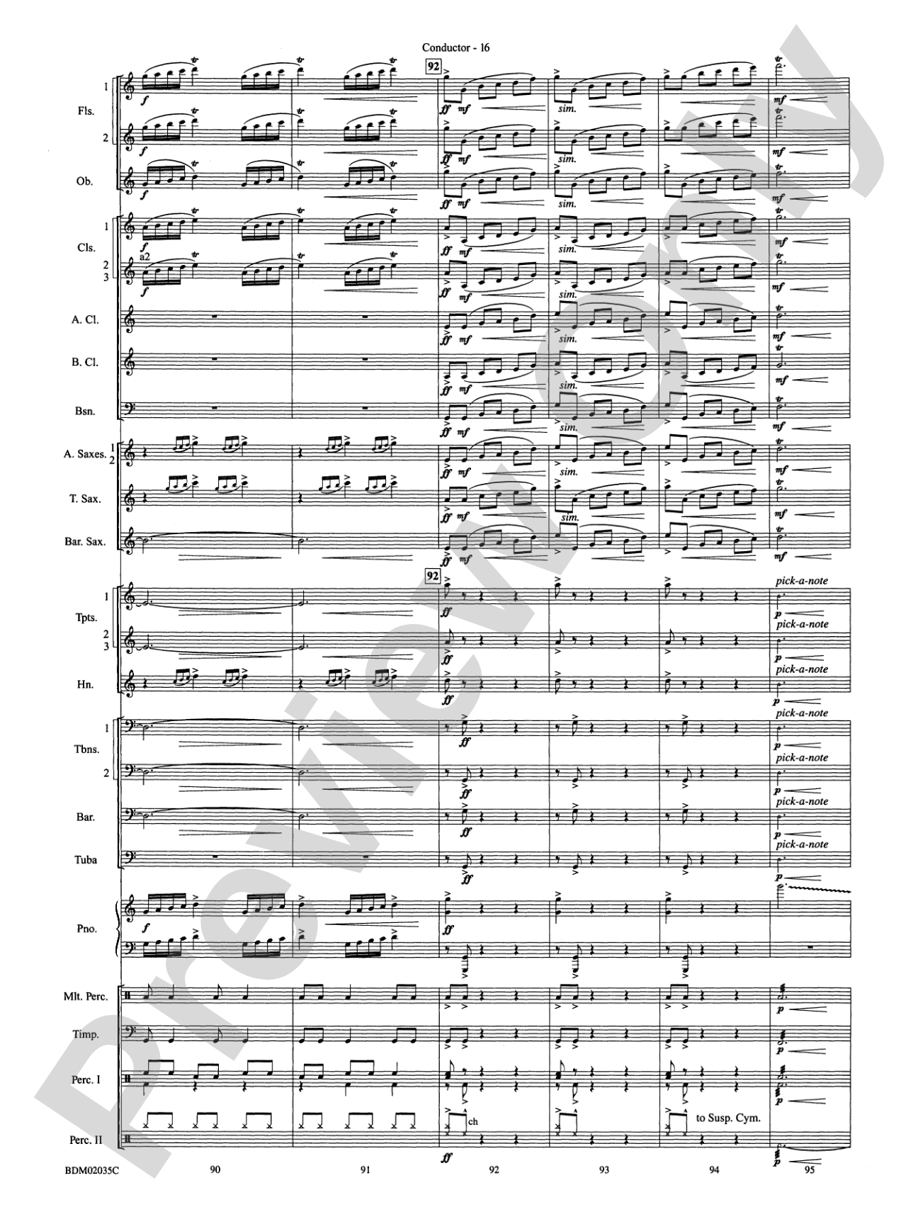 The Star of Dreams: Concert Band Conductor Score & Parts