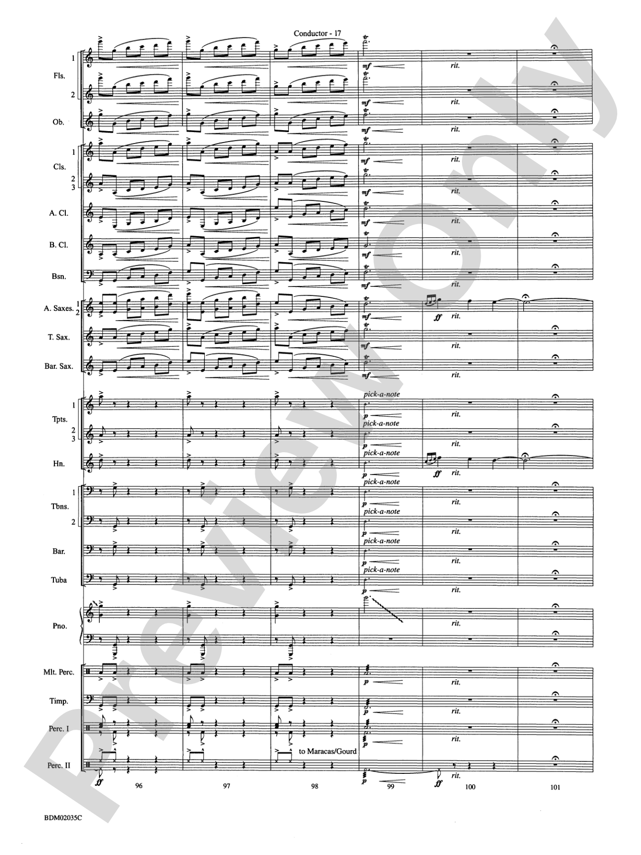 The Star of Dreams: Concert Band Conductor Score & Parts