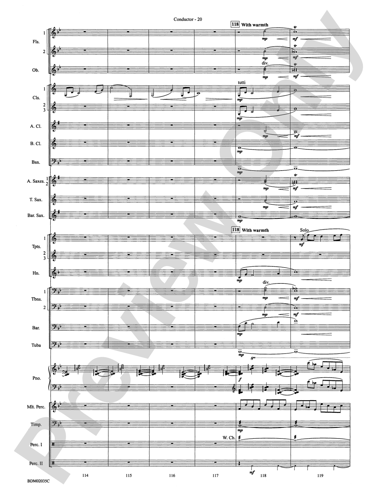 The Star of Dreams: Concert Band Conductor Score & Parts