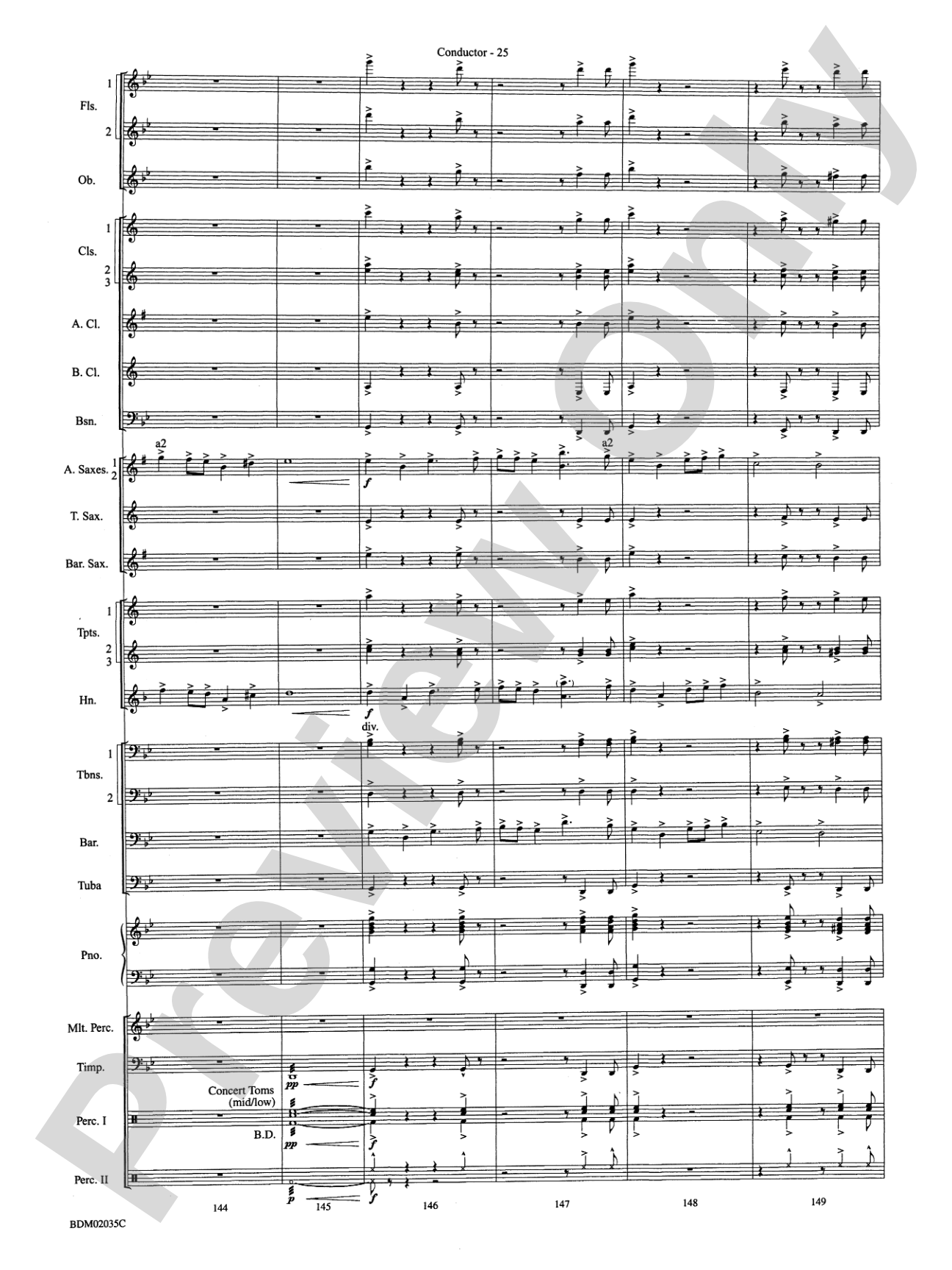 The Star of Dreams: Concert Band Conductor Score & Parts