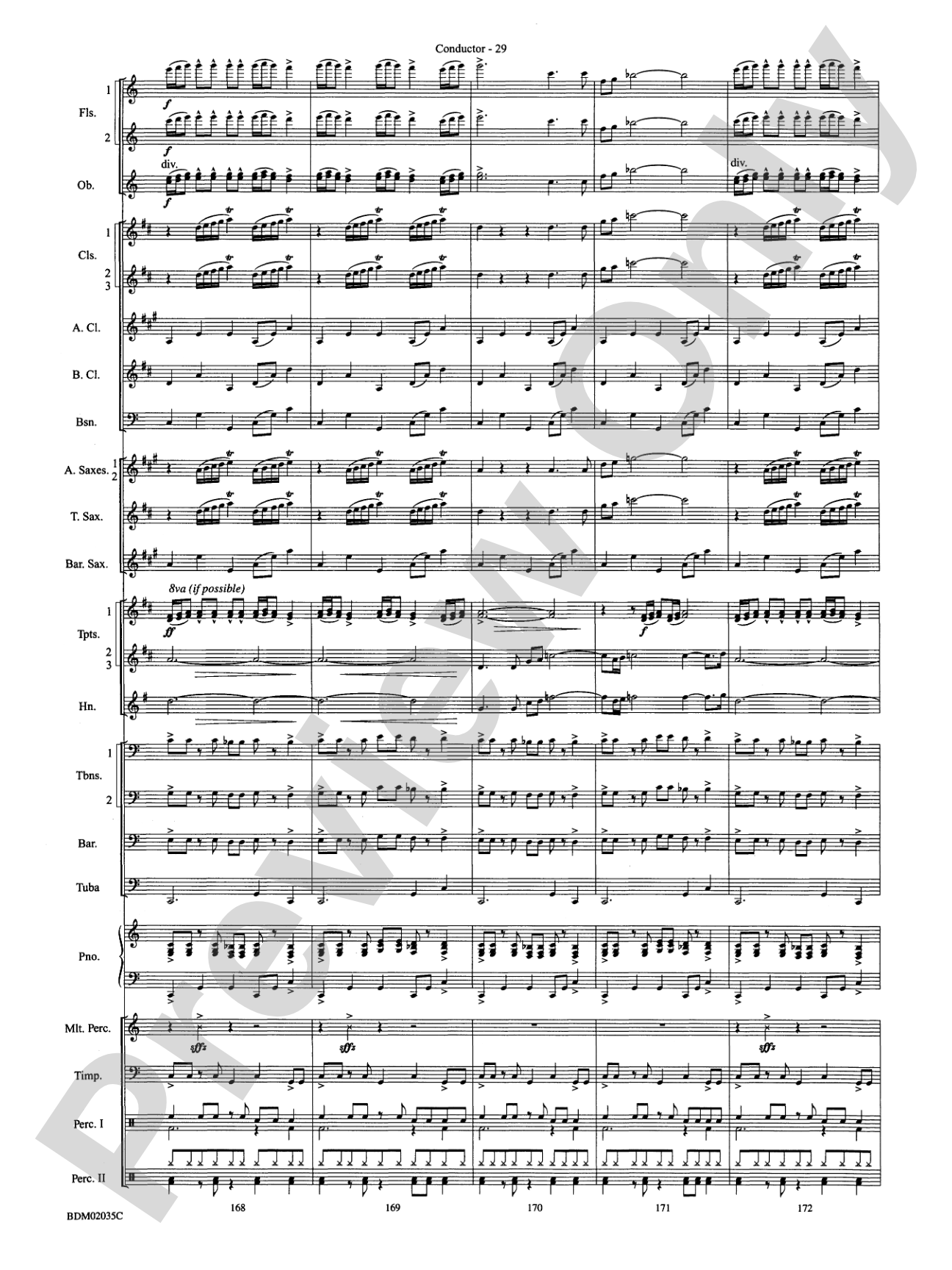 The Star of Dreams: Concert Band Conductor Score & Parts