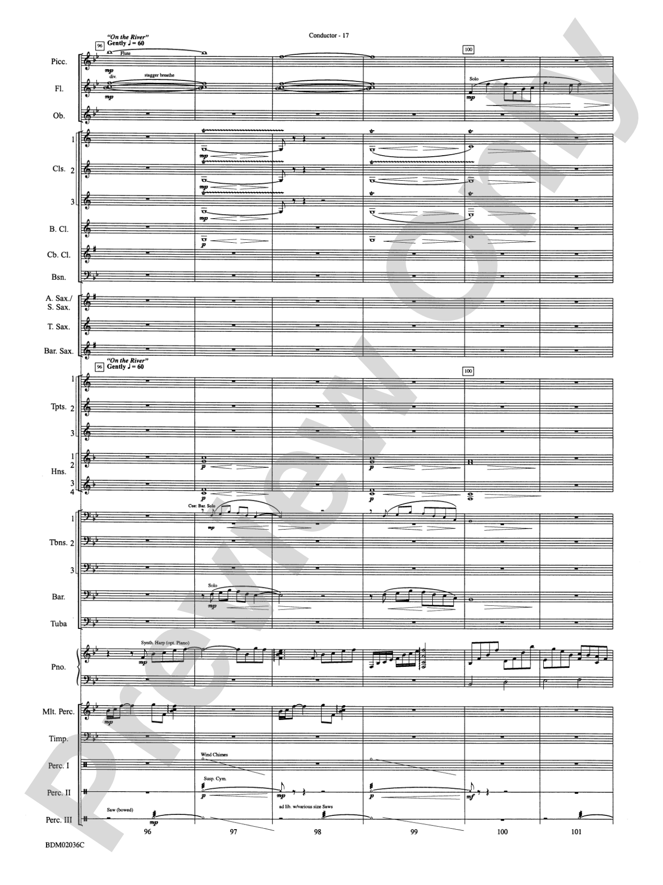 Northwoods: Of Might and Mettle: Concert Band Conductor Score & Parts