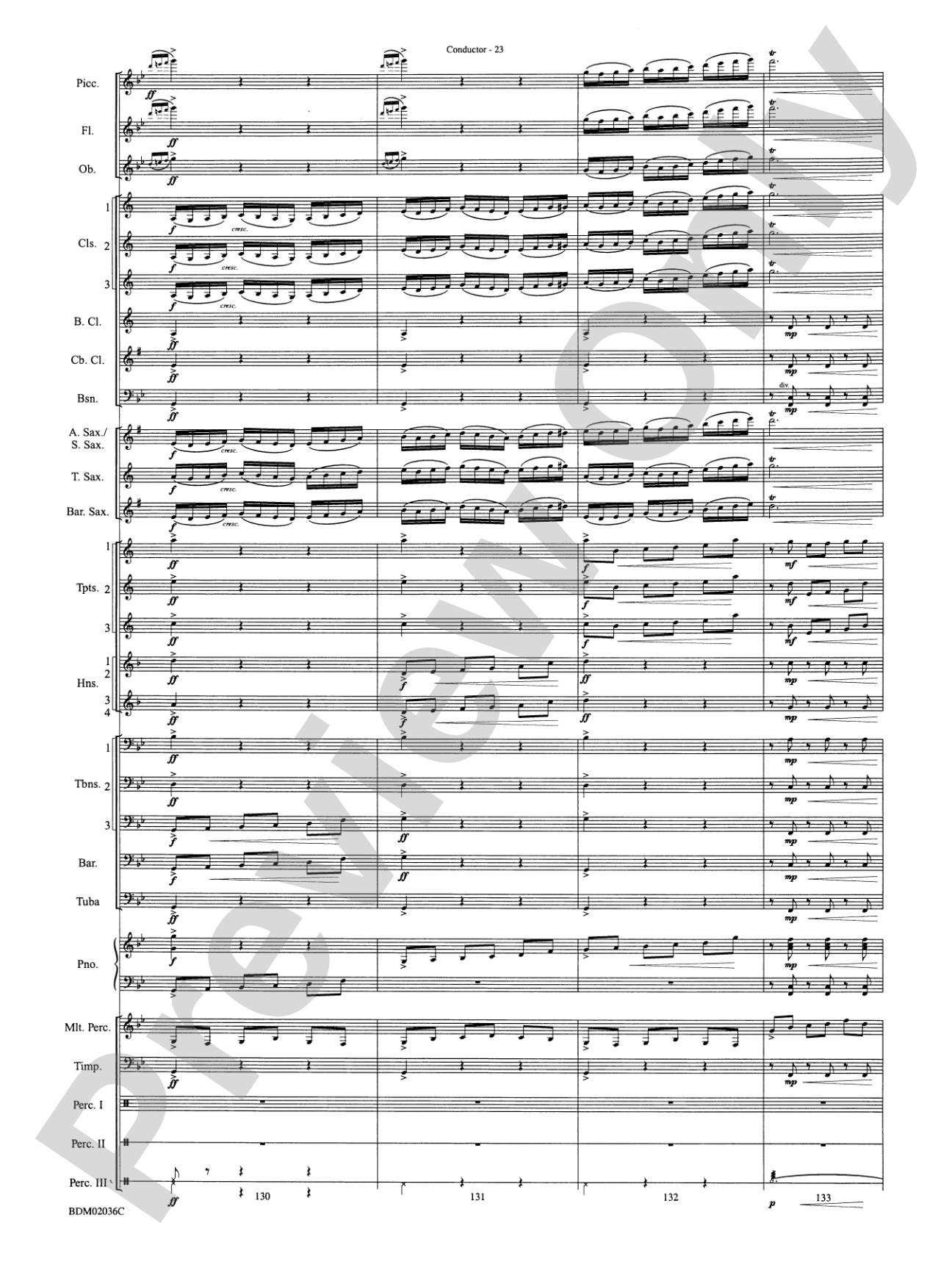 Northwoods: Of Might and Mettle: Concert Band Conductor Score & Parts