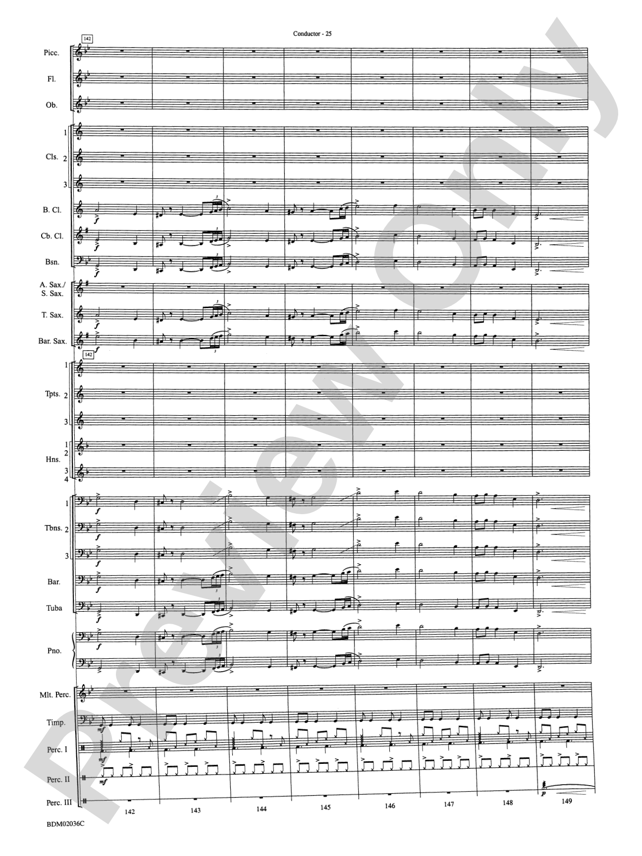 Northwoods: Of Might and Mettle: Concert Band Conductor Score & Parts