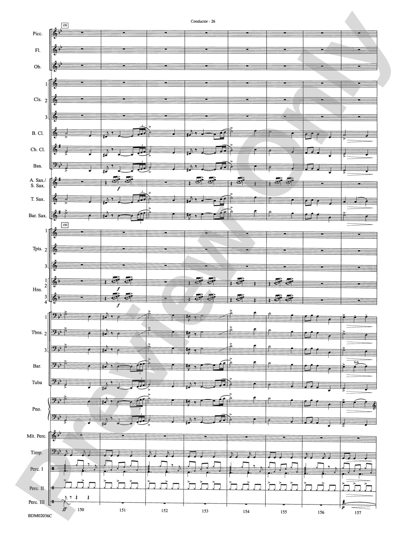 Northwoods: Of Might and Mettle: Concert Band Conductor Score & Parts
