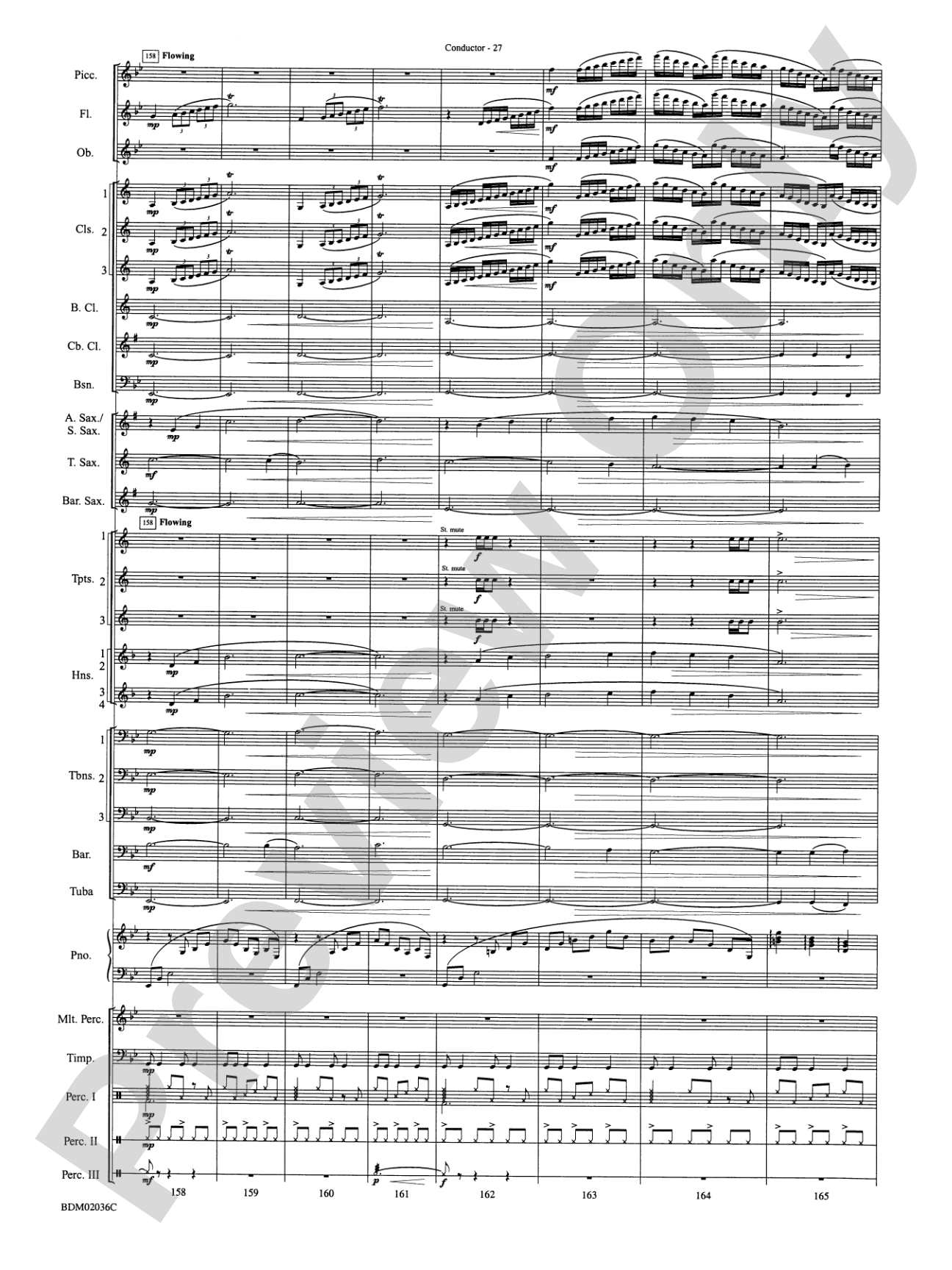 Northwoods: Of Might and Mettle: Concert Band Conductor Score & Parts