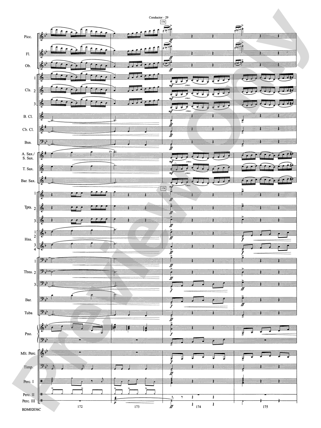 Northwoods: Of Might and Mettle: Concert Band Conductor Score & Parts