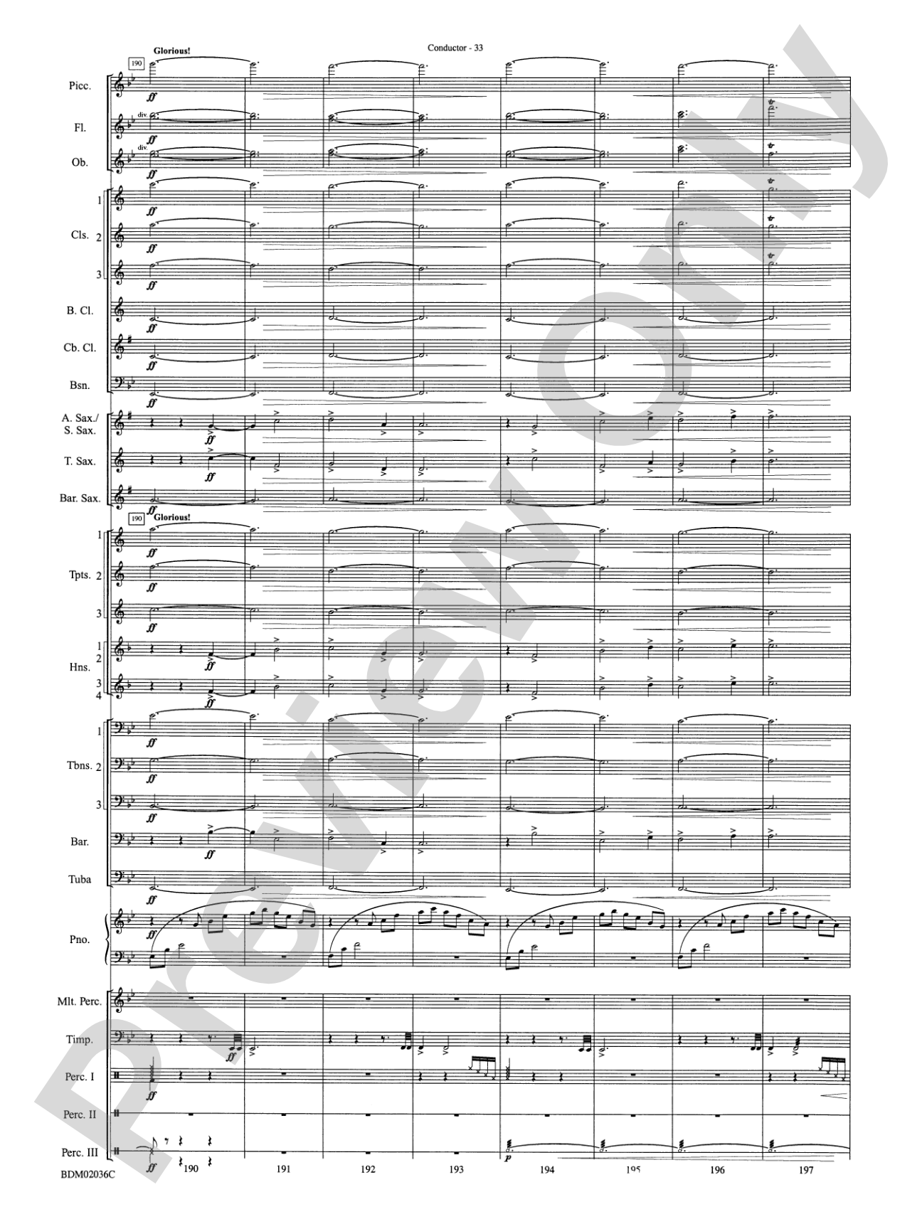 Northwoods: Of Might and Mettle: Concert Band Conductor Score & Parts
