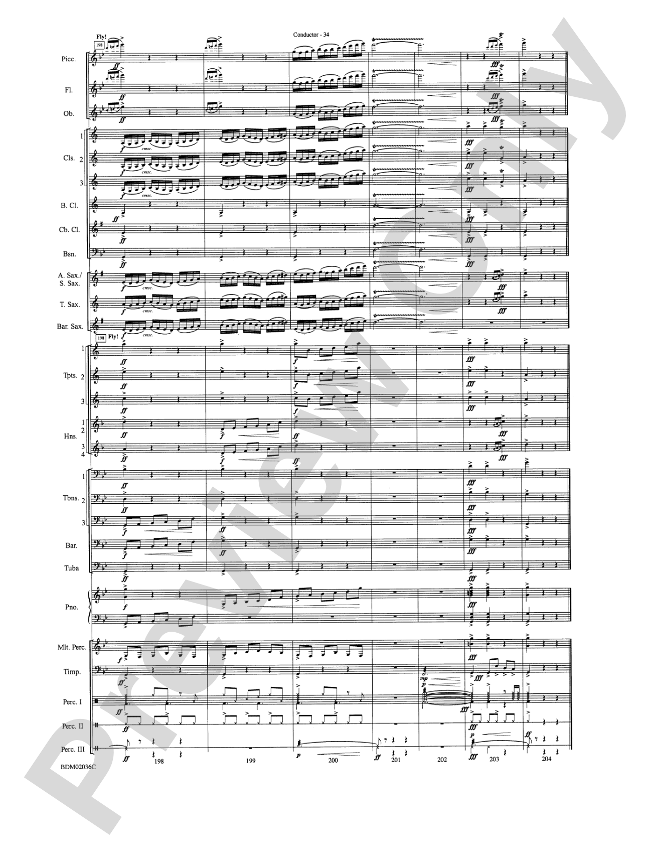 Northwoods: Of Might and Mettle: Concert Band Conductor Score & Parts