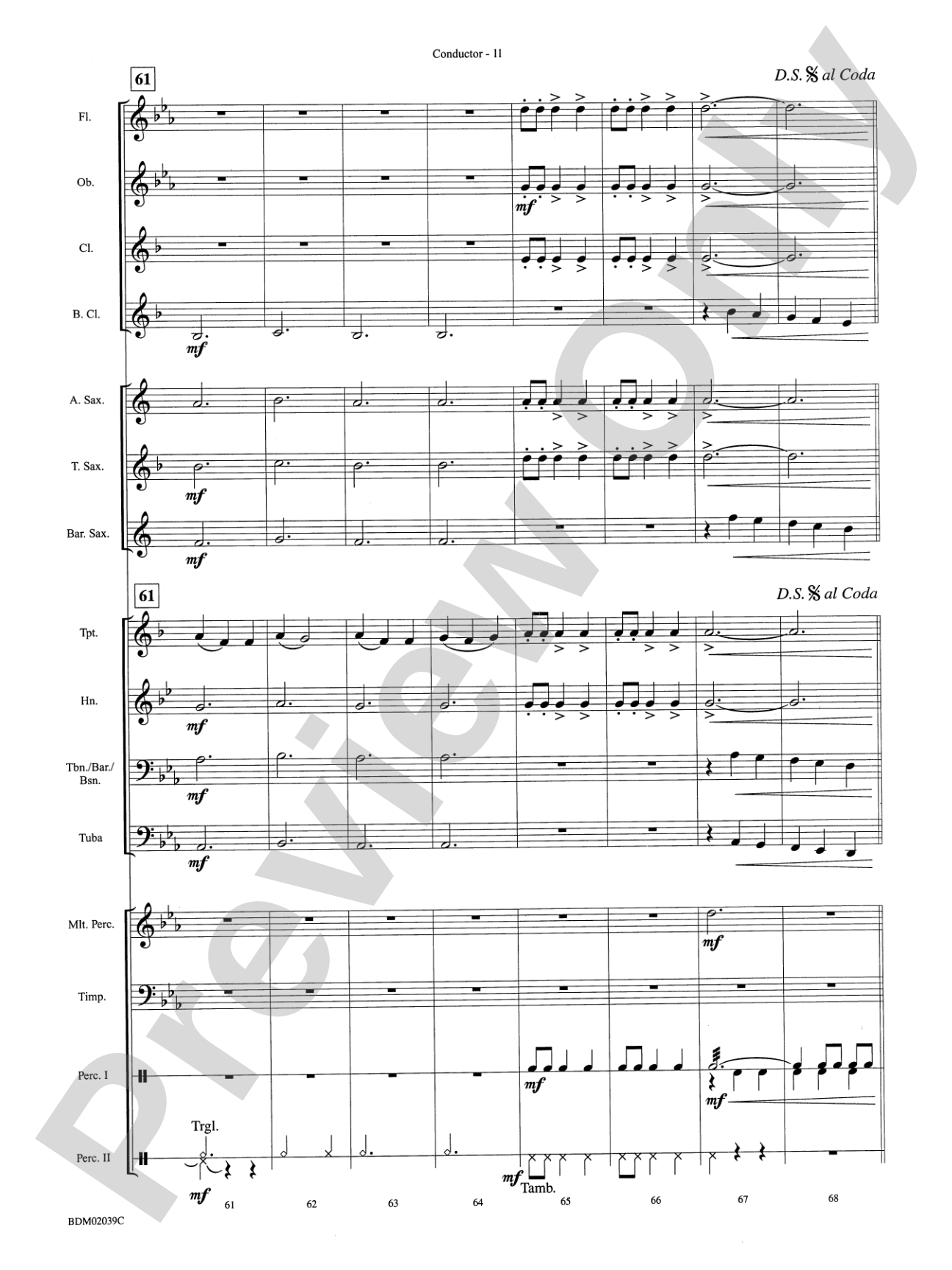 The Tenth Planet: Concert Band Conductor Score & Parts