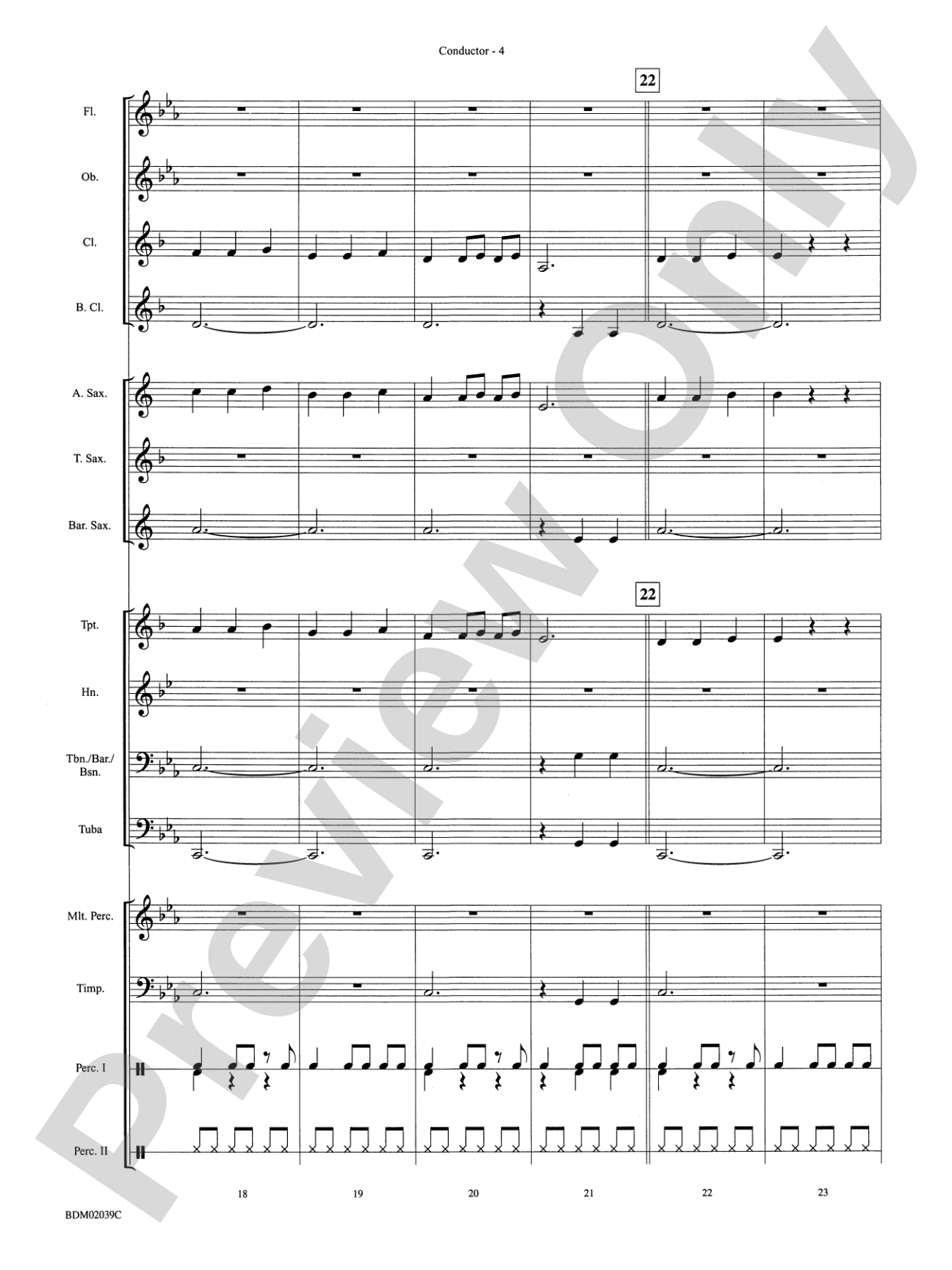 The Tenth Planet: Concert Band Conductor Score & Parts
