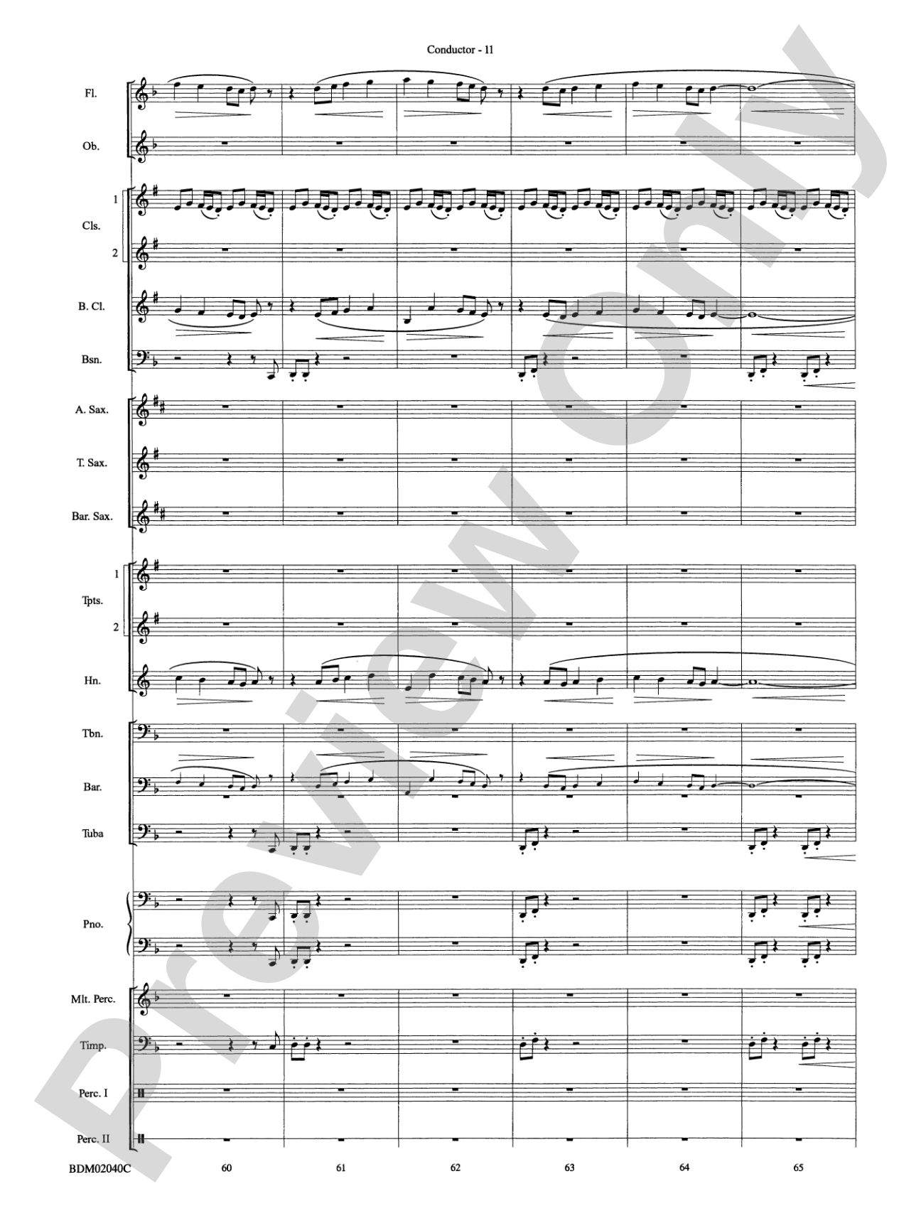 River of Dreams: Concert Band Conductor Score & Parts