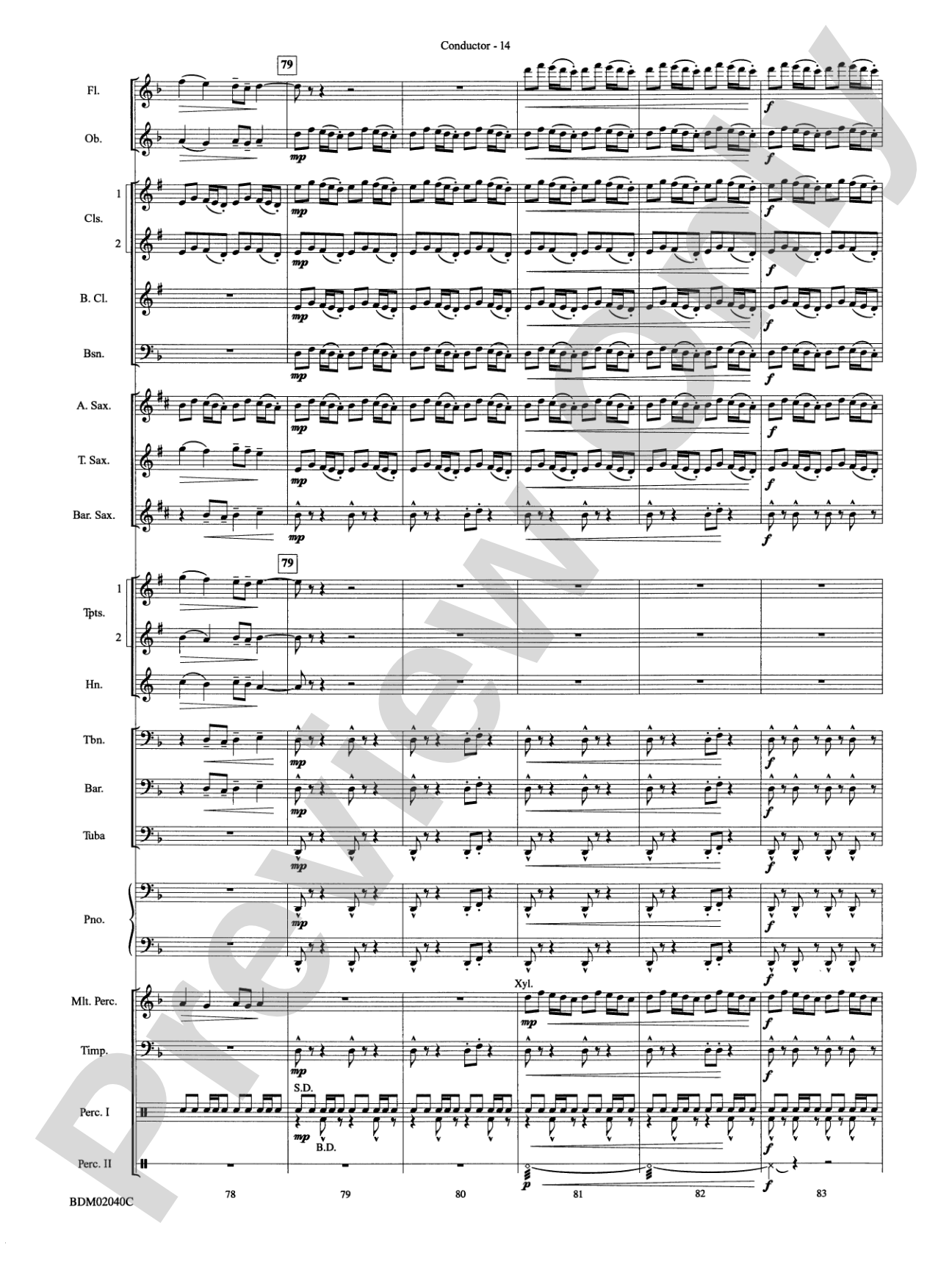 River of Dreams: Concert Band Conductor Score & Parts