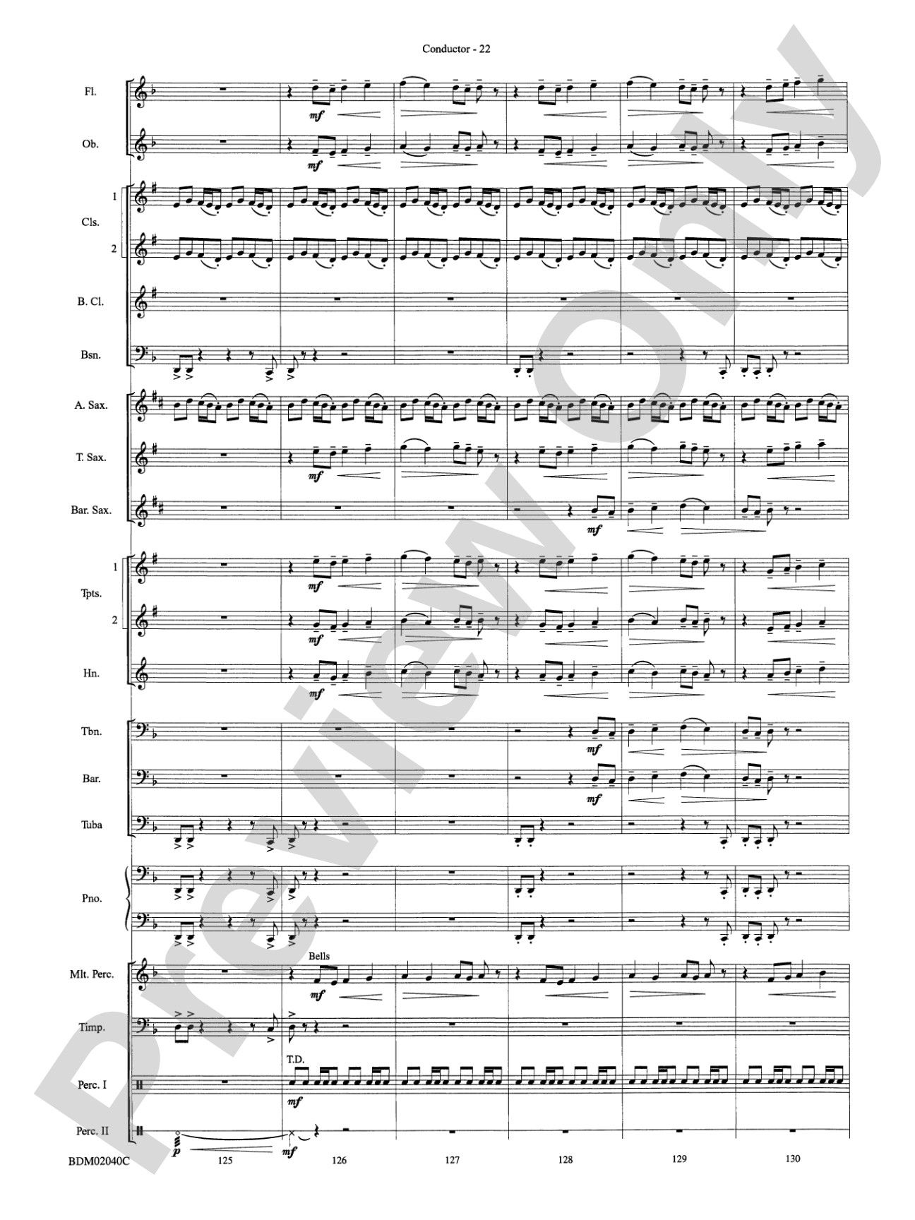 River of Dreams: Concert Band Conductor Score & Parts