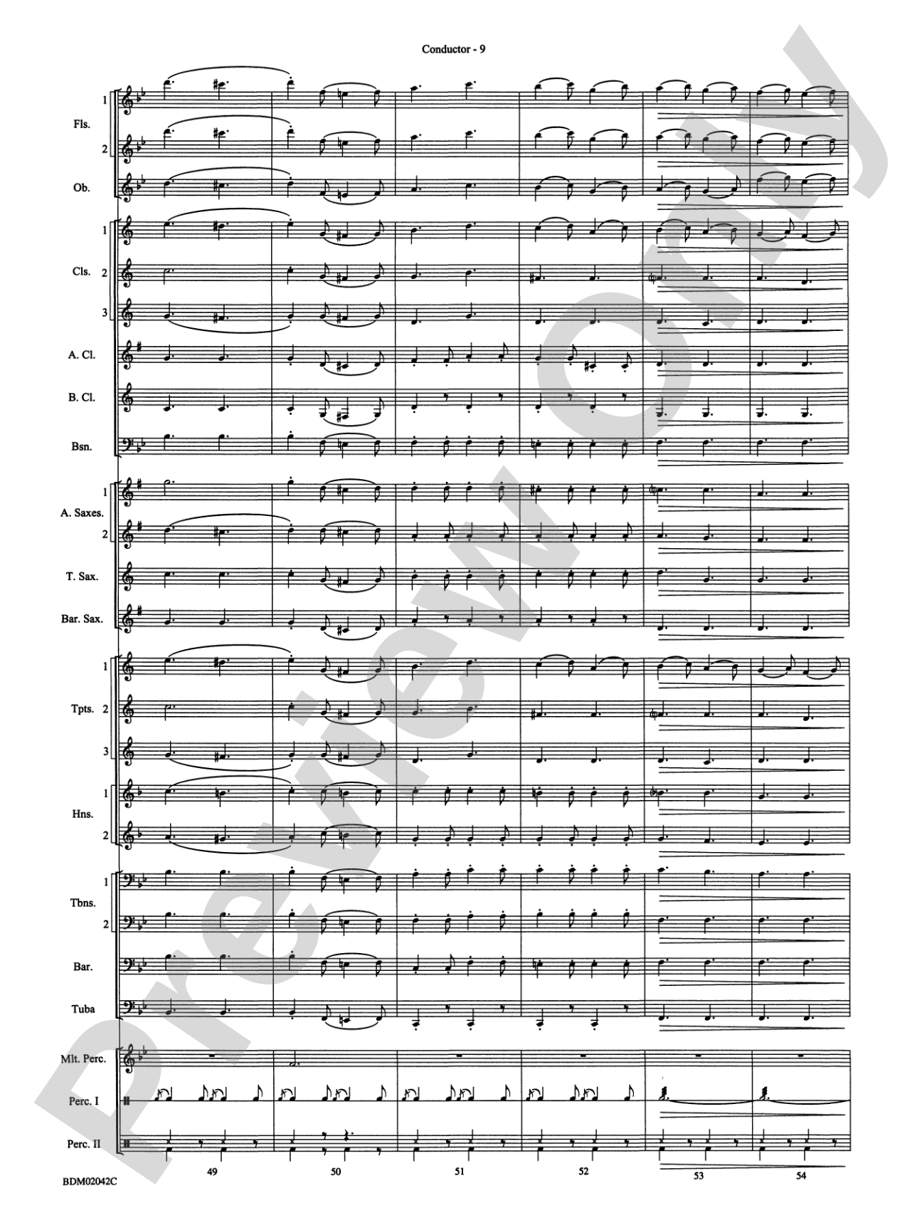 The Liberty Bell: Concert Band Conductor Score & Parts