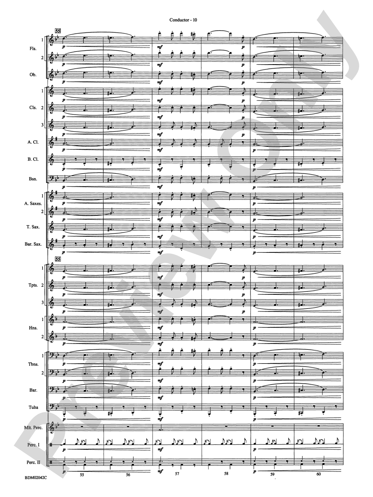 The Liberty Bell: Concert Band Conductor Score & Parts