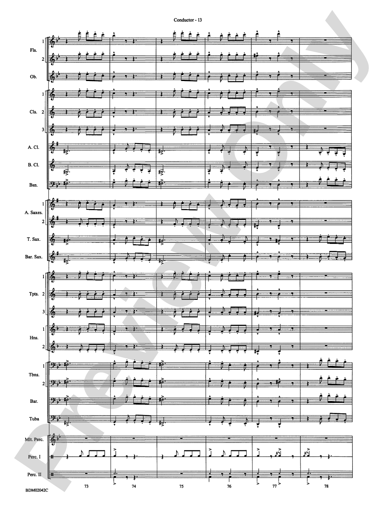 The Liberty Bell: Concert Band Conductor Score & Parts