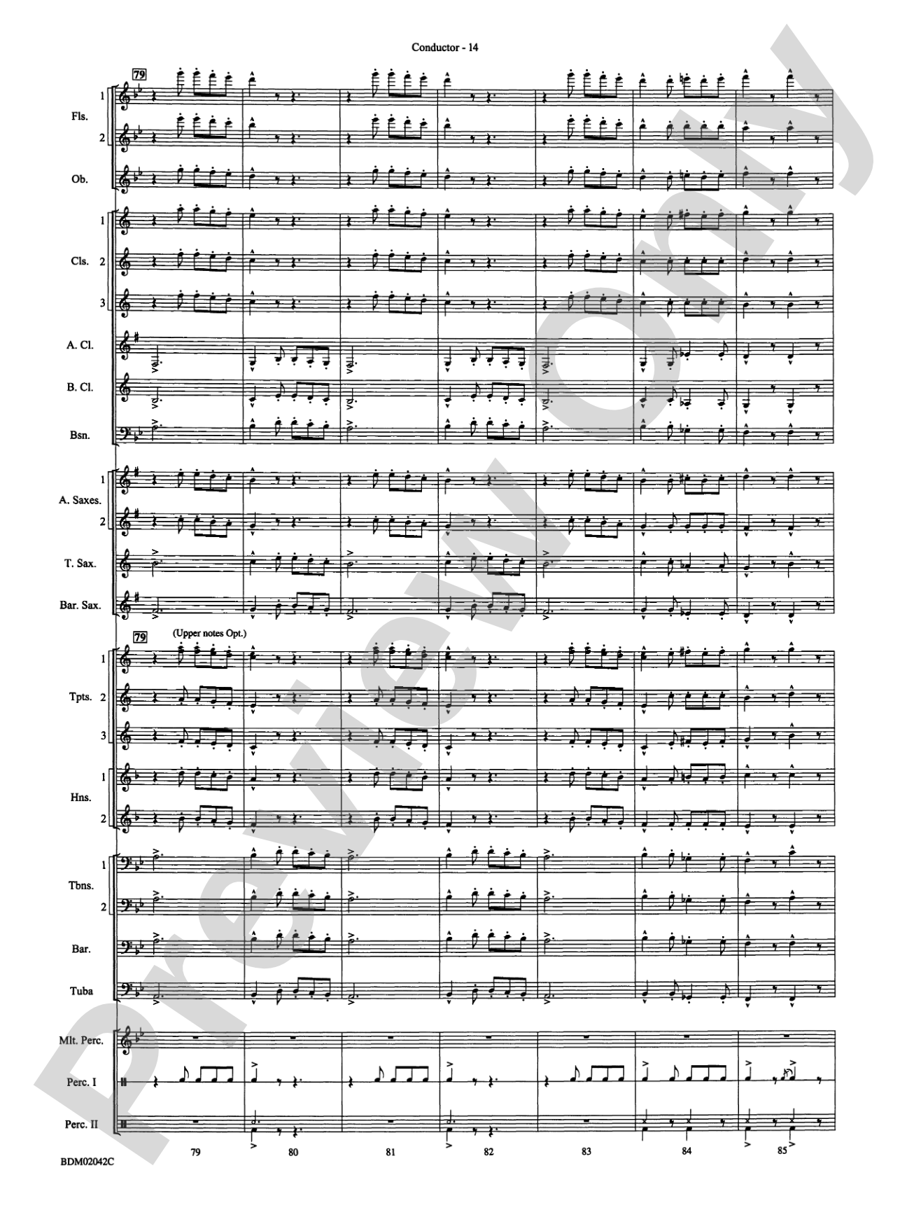 The Liberty Bell: Concert Band Conductor Score & Parts