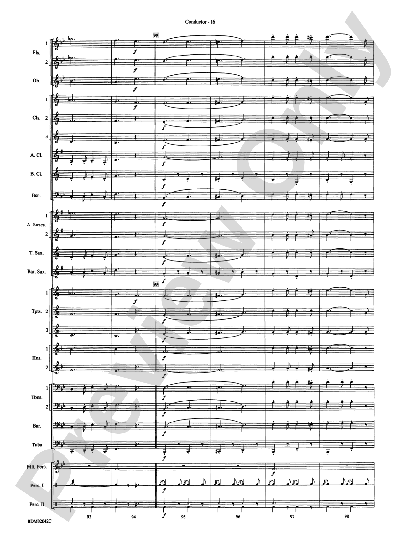 The Liberty Bell: Concert Band Conductor Score & Parts