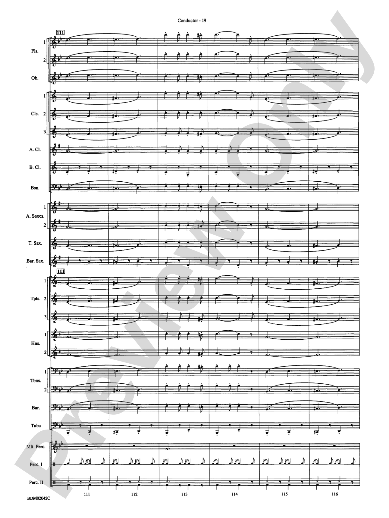 The Liberty Bell: Concert Band Conductor Score & Parts