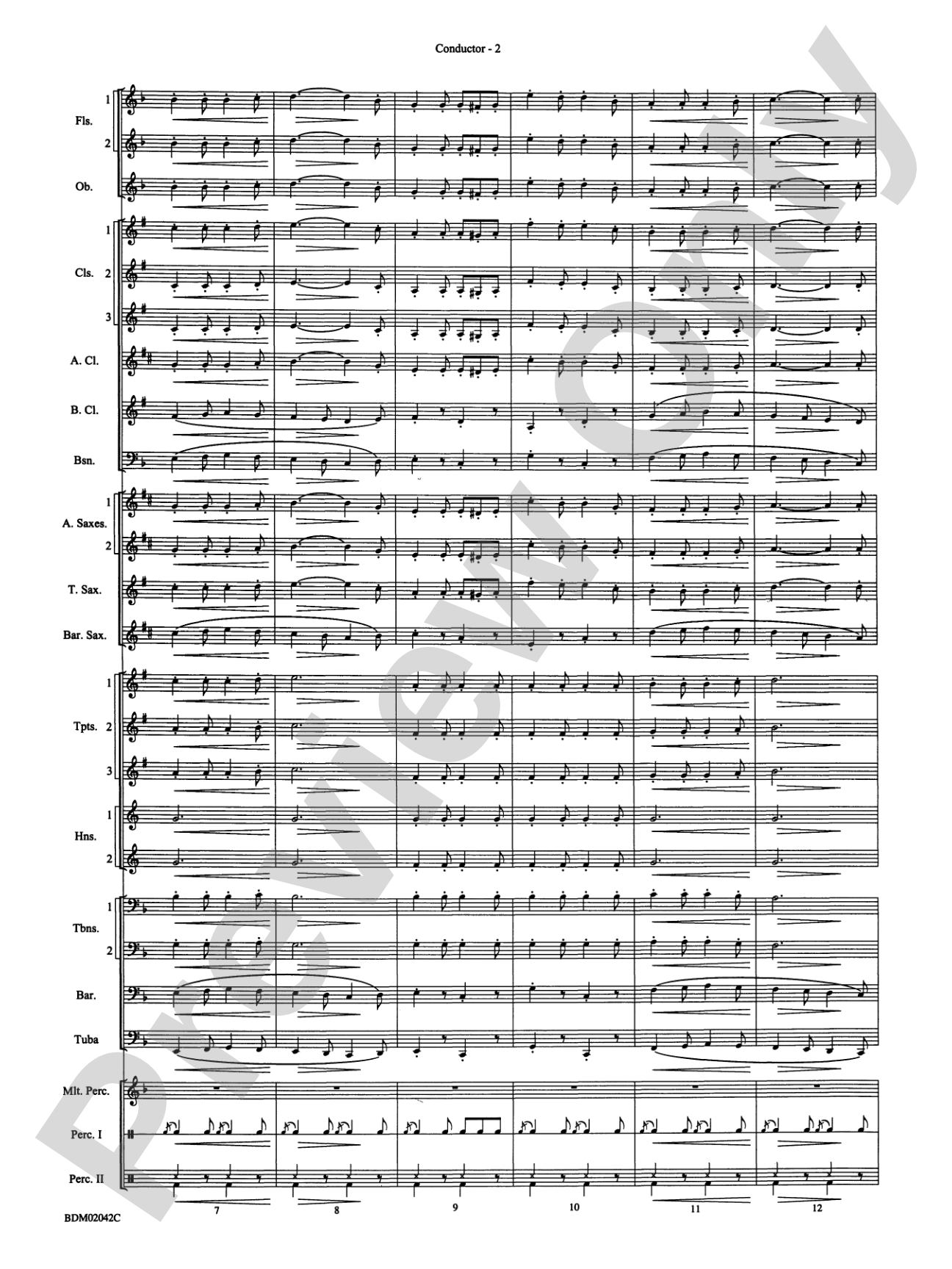 The Liberty Bell: Concert Band Conductor Score & Parts
