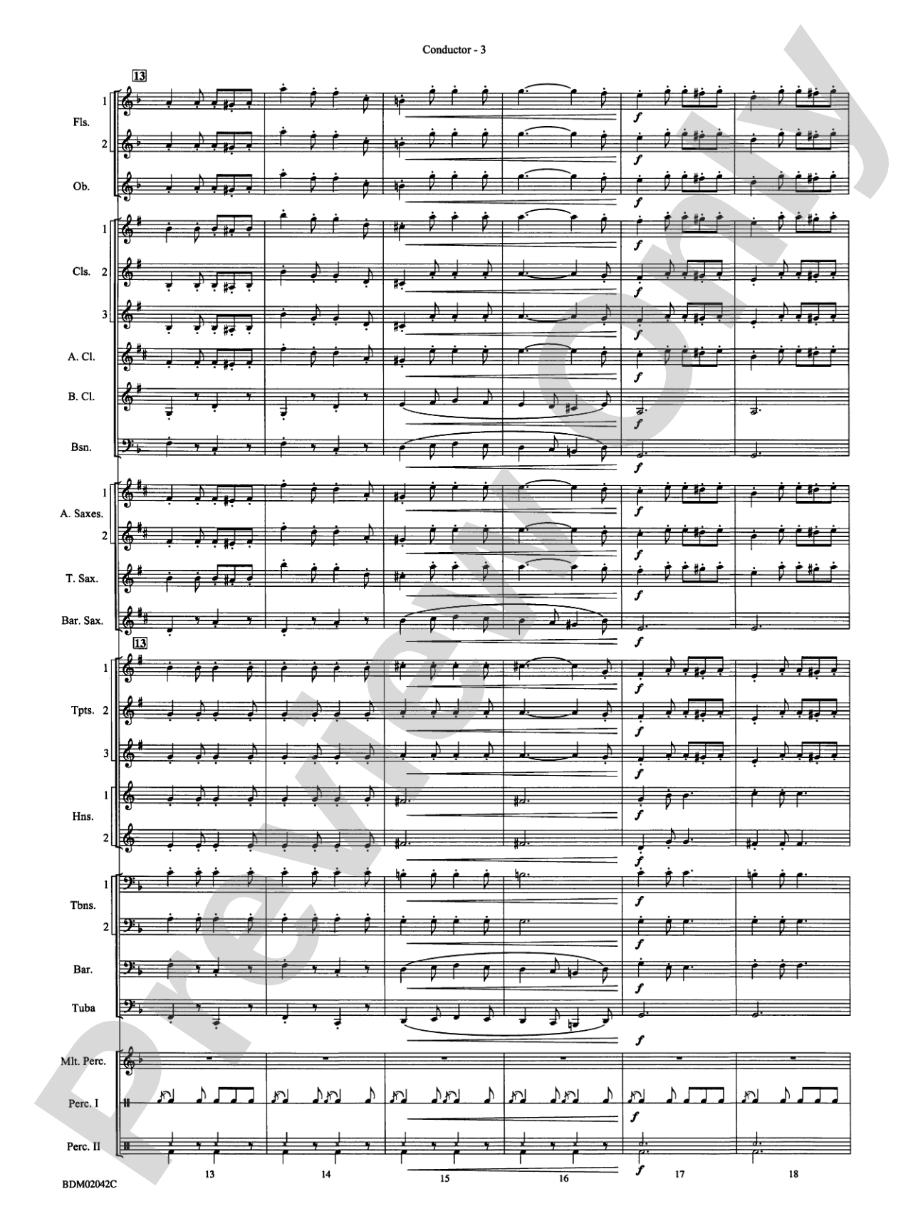 The Liberty Bell: Concert Band Conductor Score & Parts