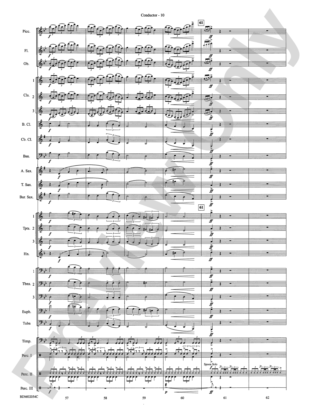 Celtic Carol: Concert Band Conductor Score & Parts