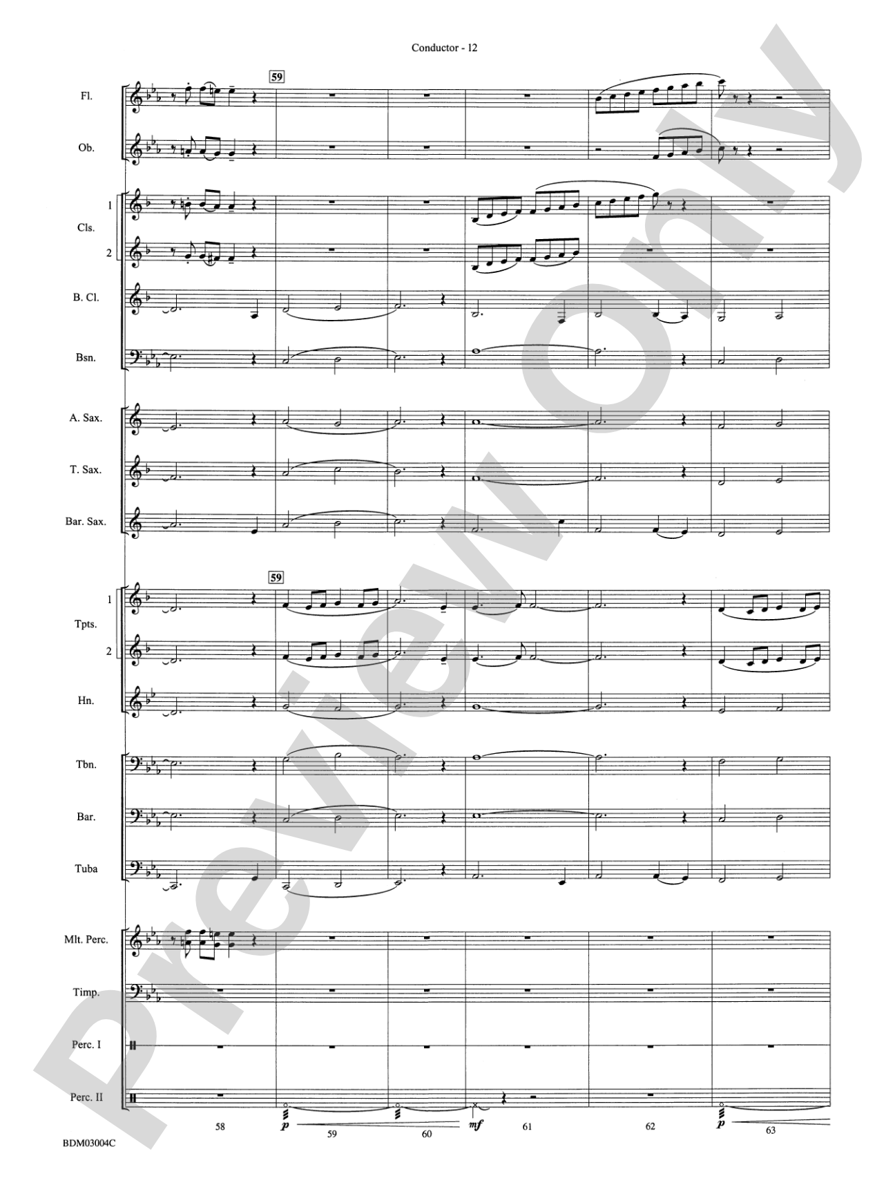 In the Valley of the Ancients: Concert Band Conductor Score & Parts