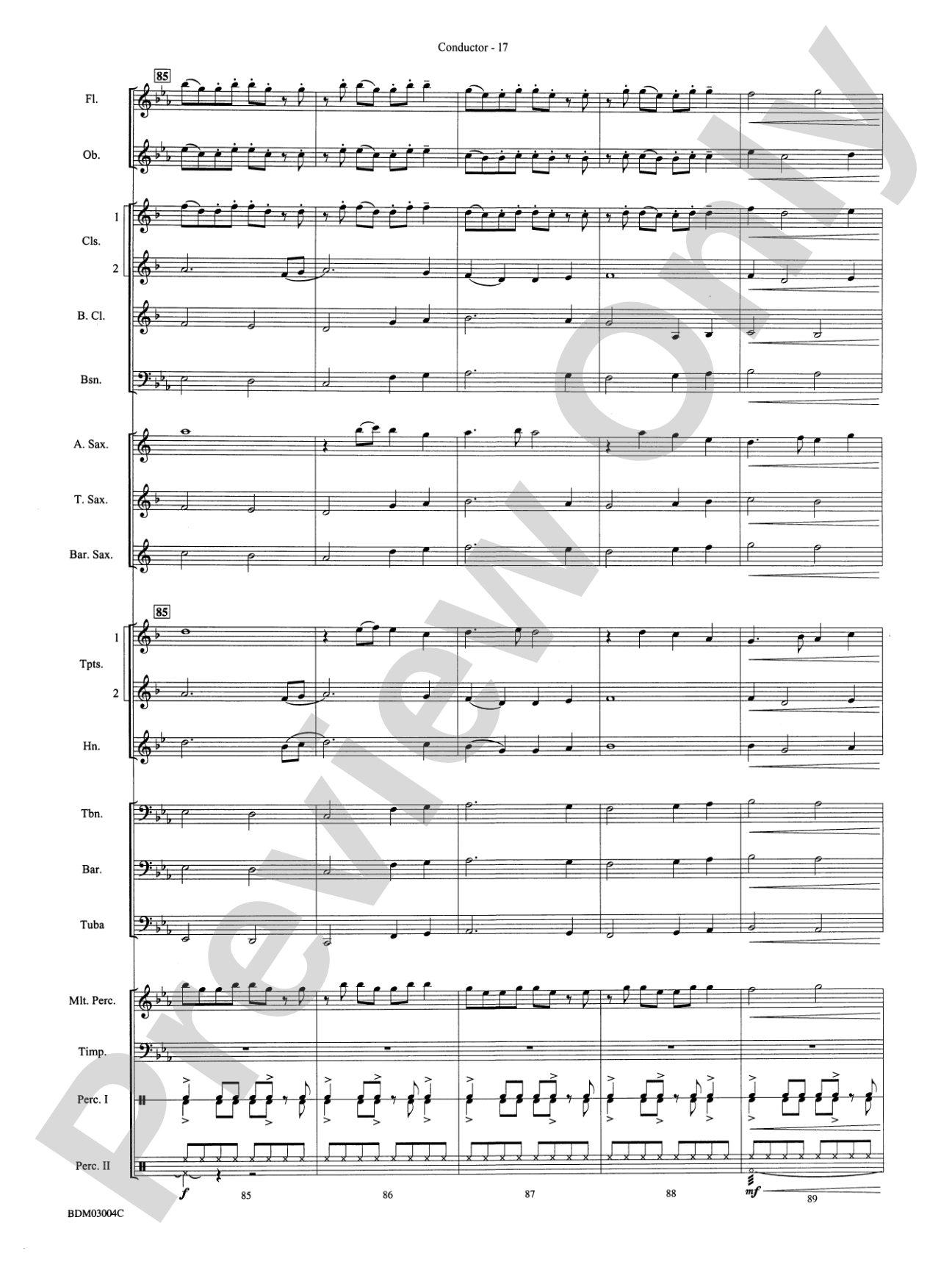 In the Valley of the Ancients: Concert Band Conductor Score & Parts