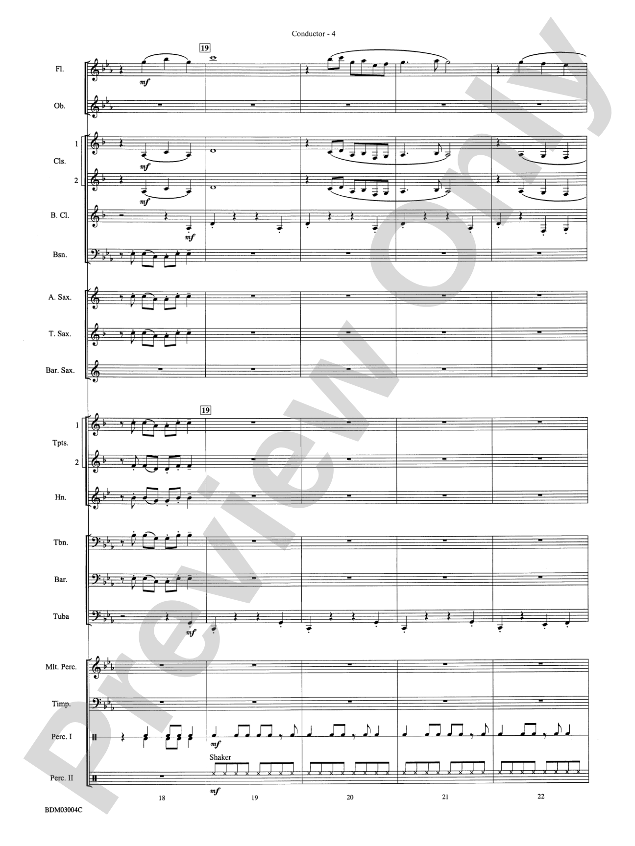 In the Valley of the Ancients: Concert Band Conductor Score & Parts