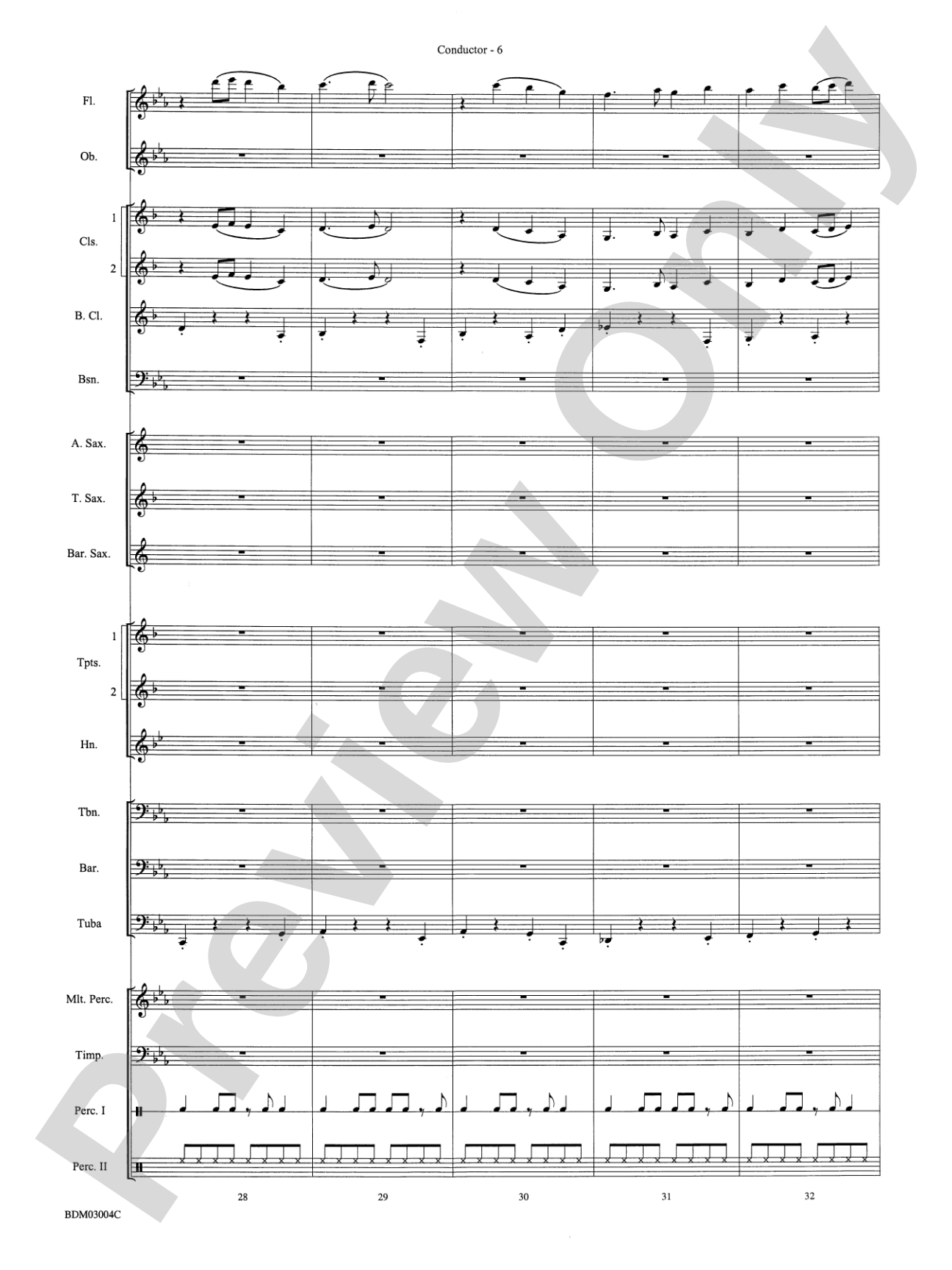 In the Valley of the Ancients: Concert Band Conductor Score & Parts