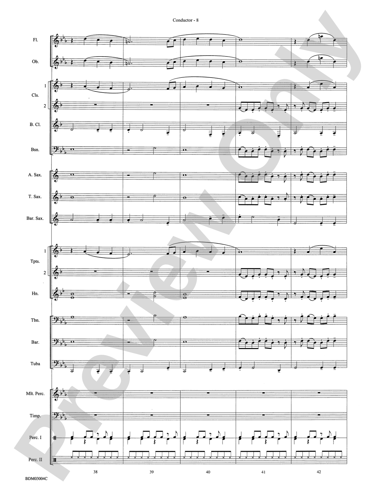 In the Valley of the Ancients: Concert Band Conductor Score & Parts