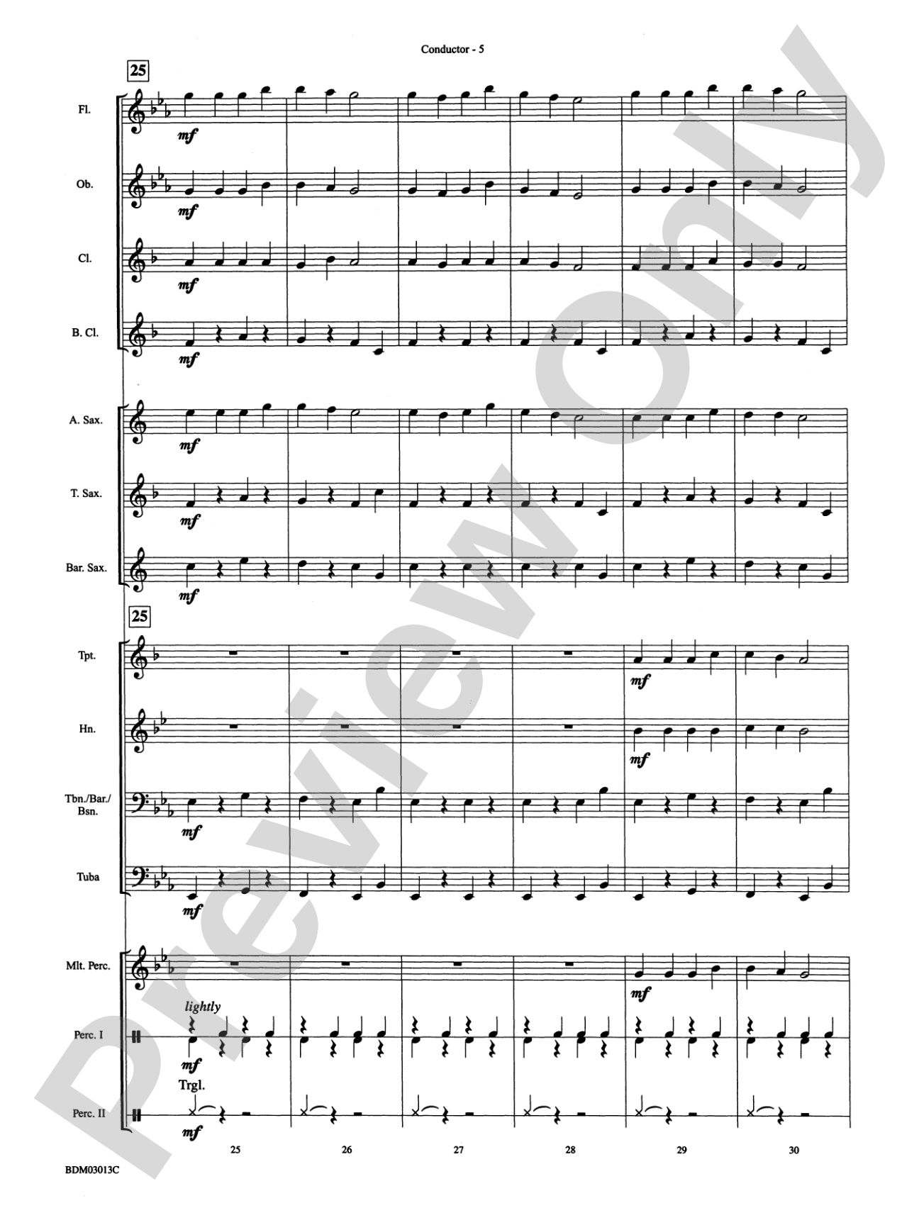 Angels We Have Heard on High: Concert Band Conductor Score & Parts