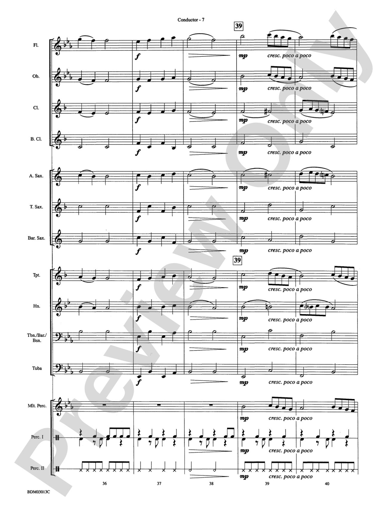 Angels We Have Heard on High: Concert Band Conductor Score & Parts