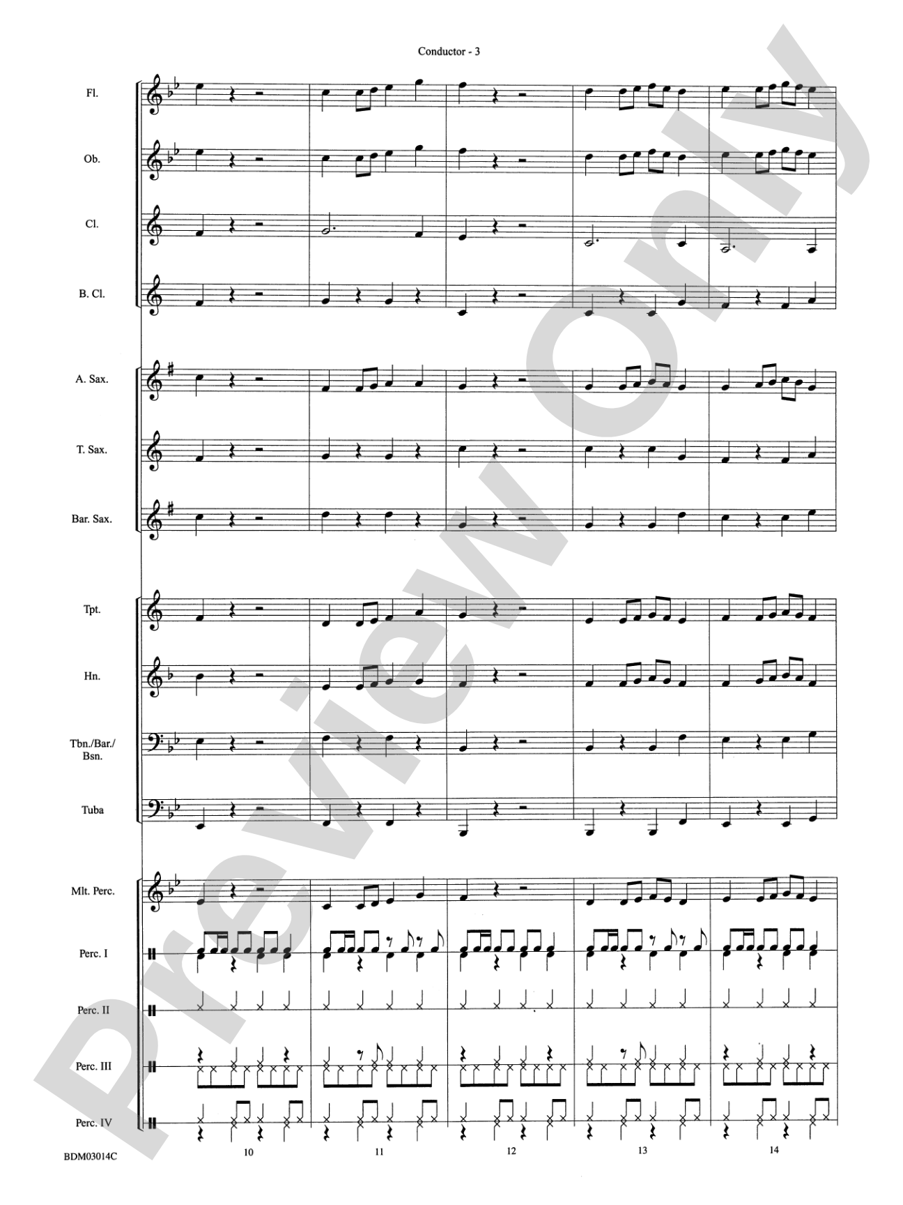 Hot Tamales (Percussion Feature): Concert Band Conductor Score & Parts