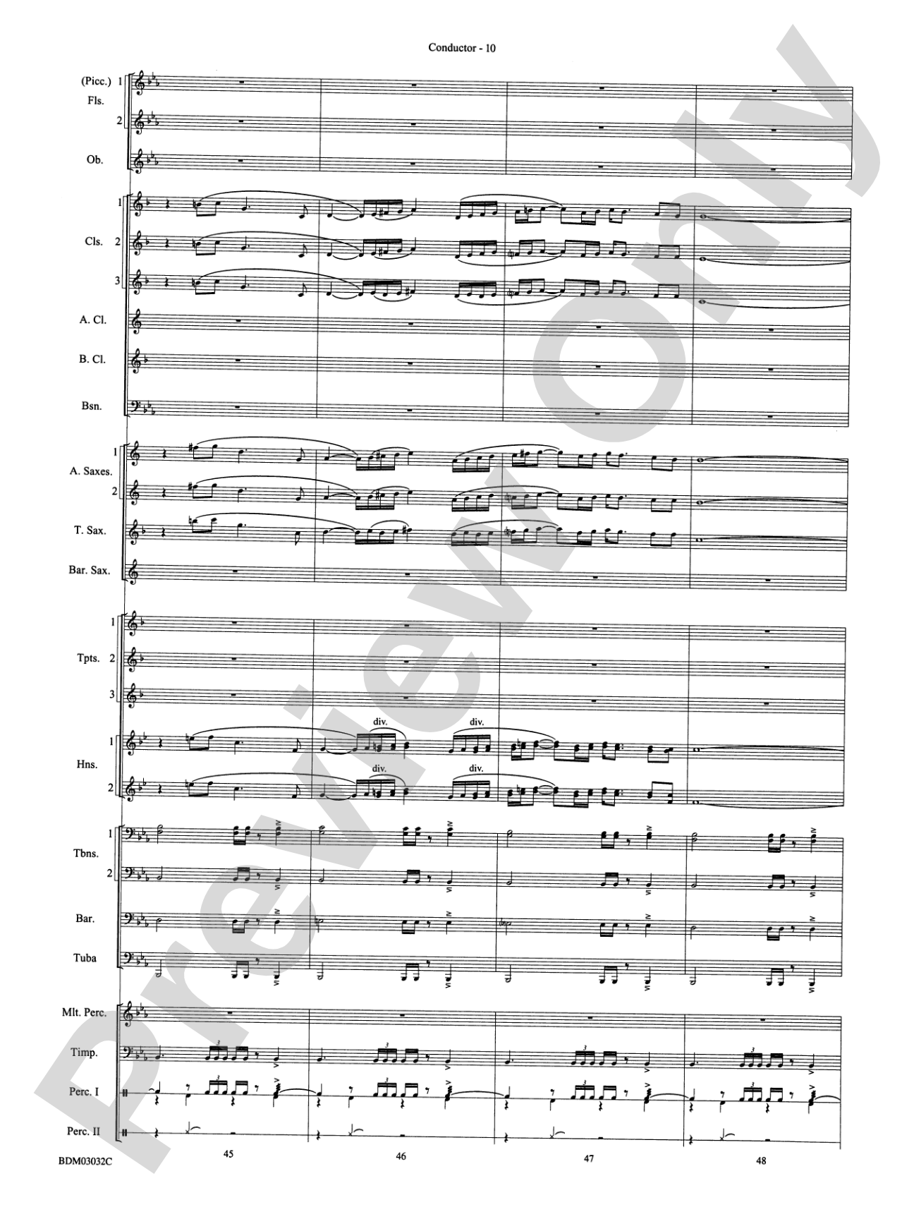 In Their Honor: Concert Band Conductor Score & Parts