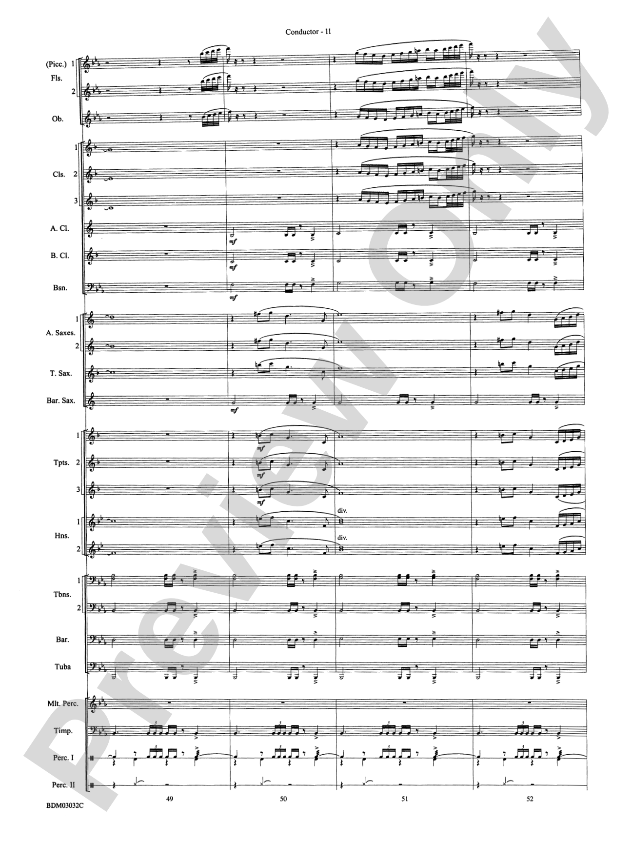 In Their Honor: Concert Band Conductor Score & Parts