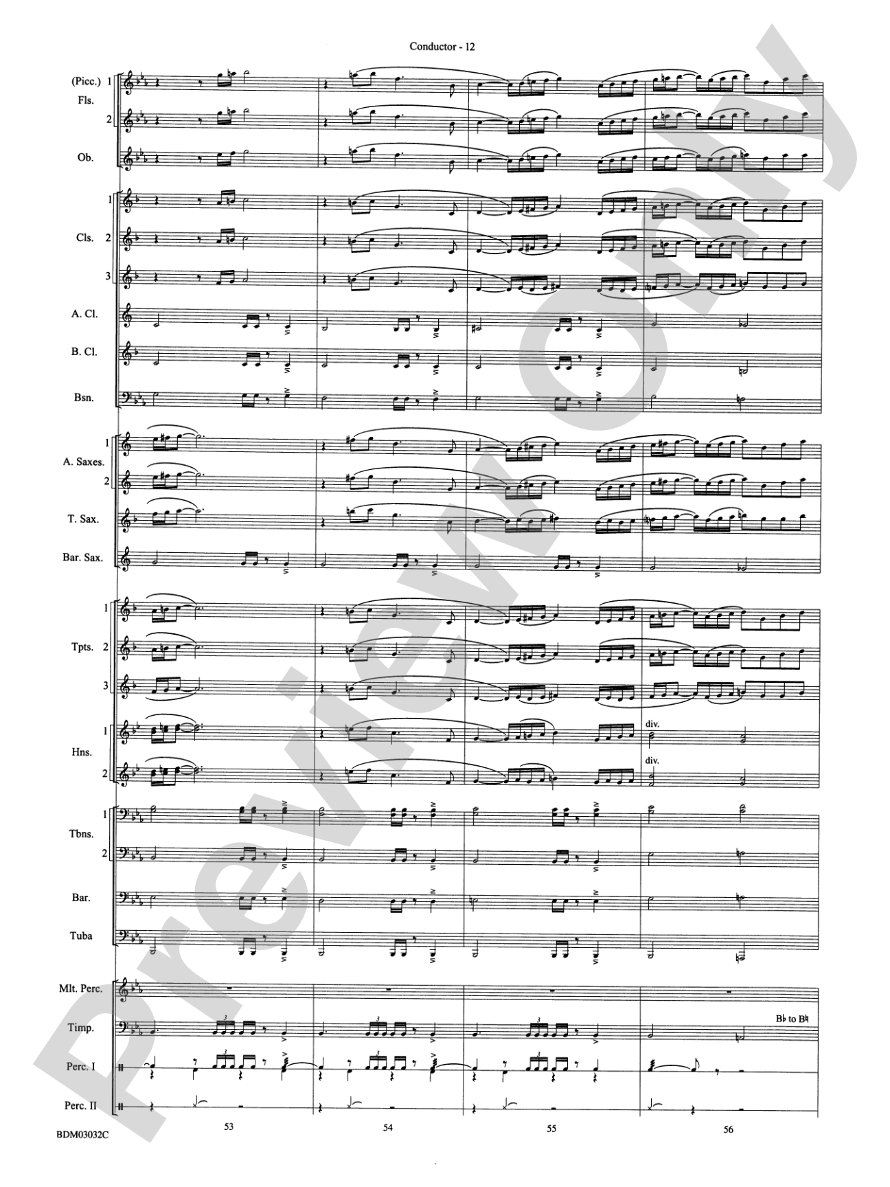 In Their Honor: Concert Band Conductor Score & Parts