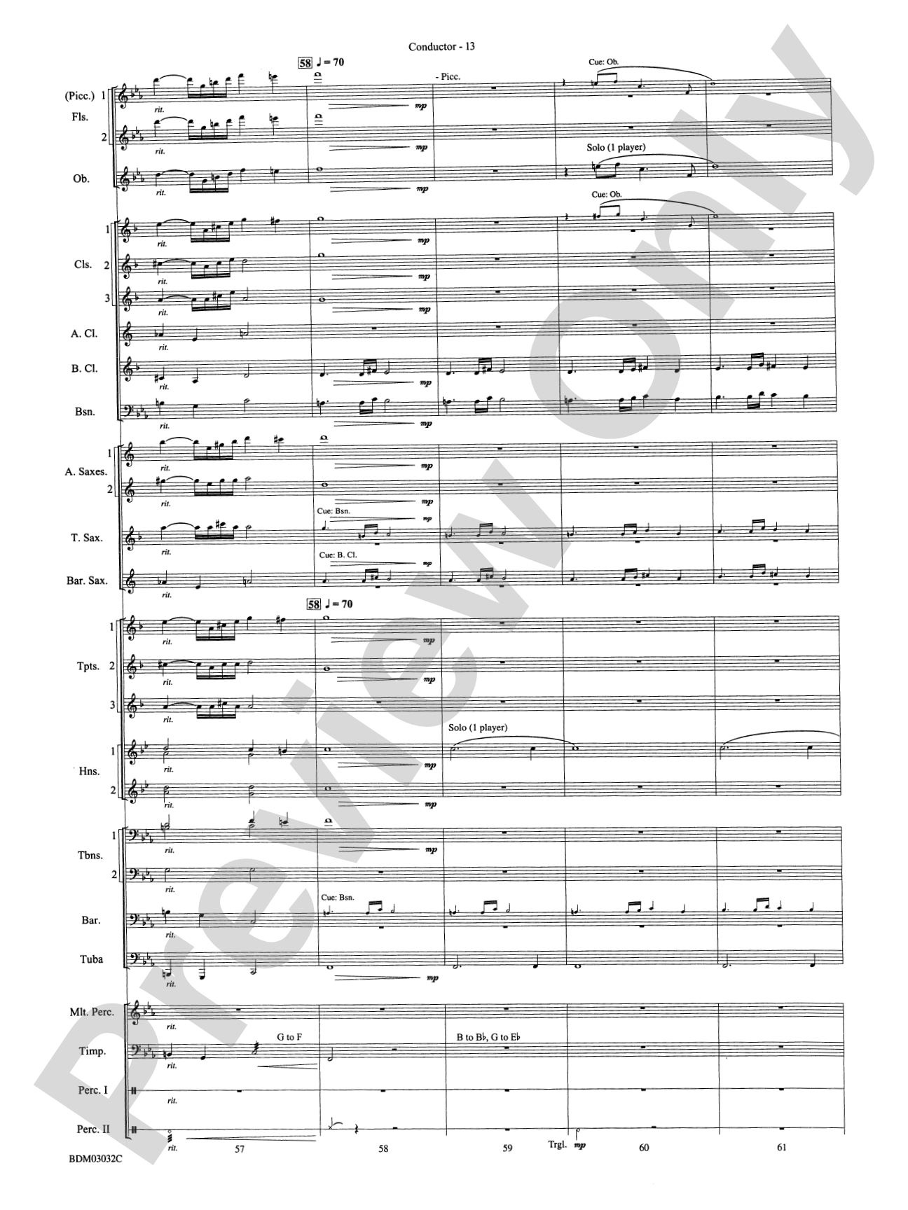 In Their Honor: Concert Band Conductor Score & Parts