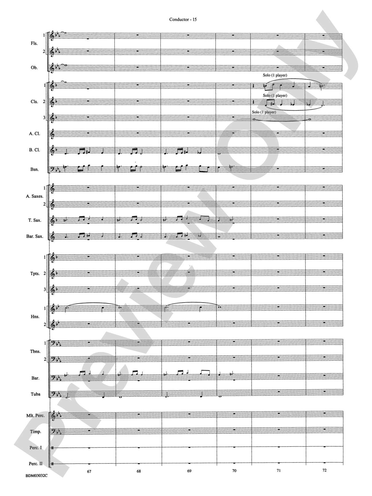 In Their Honor: Concert Band Conductor Score & Parts