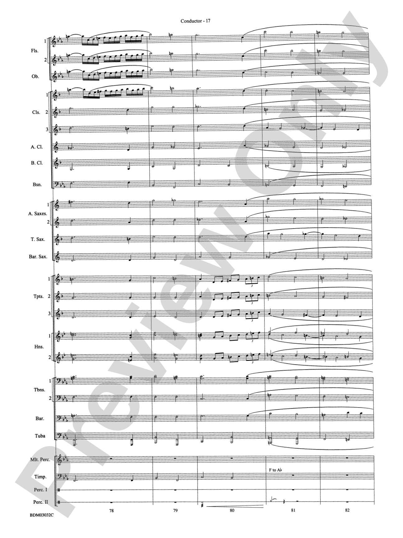 In Their Honor: Concert Band Conductor Score & Parts