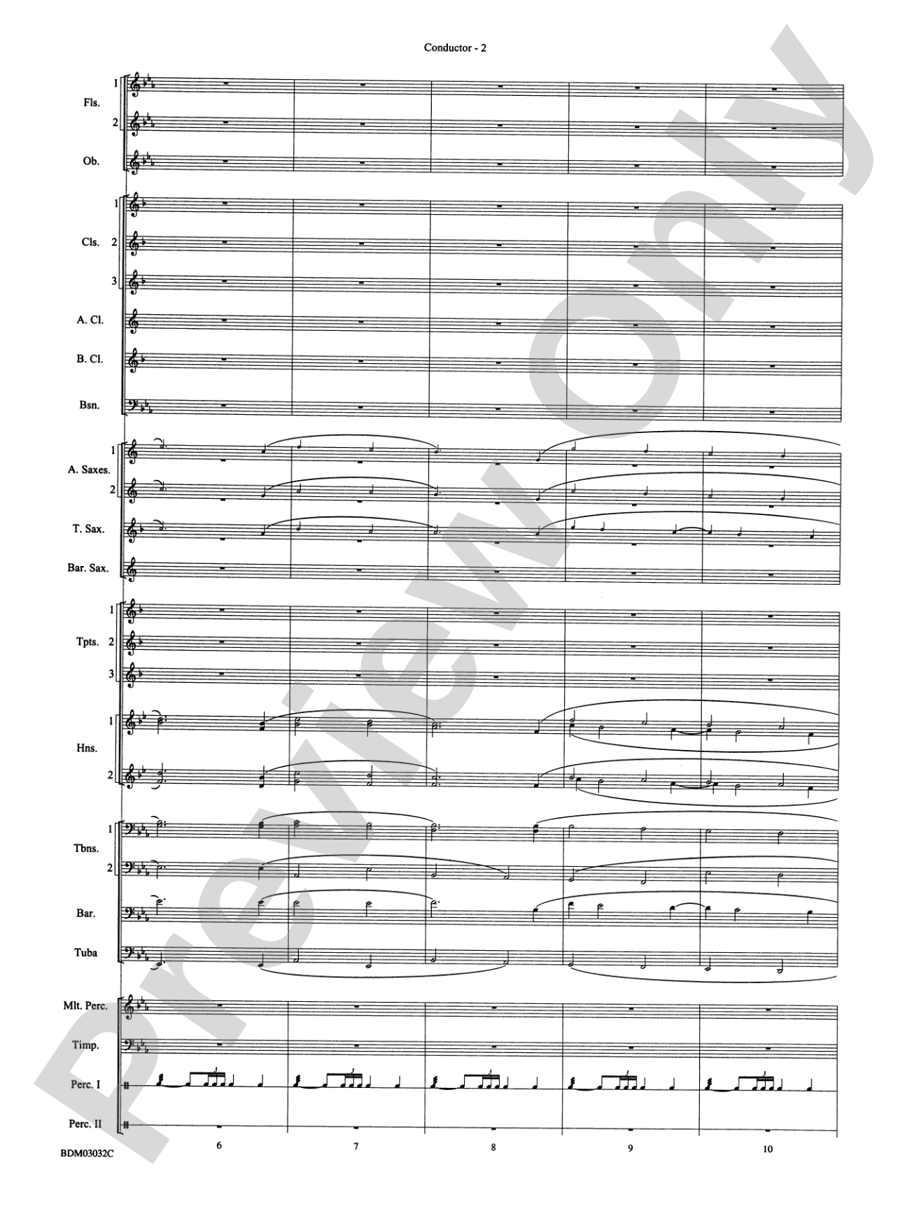 In Their Honor: Concert Band Conductor Score & Parts