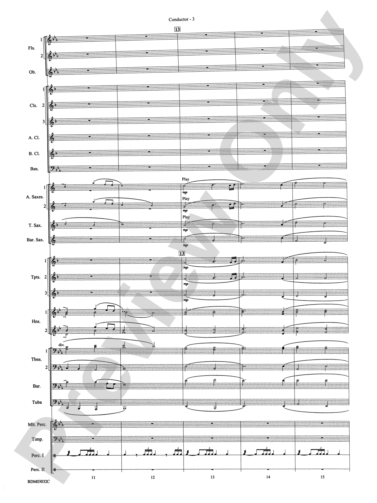 In Their Honor: Concert Band Conductor Score & Parts